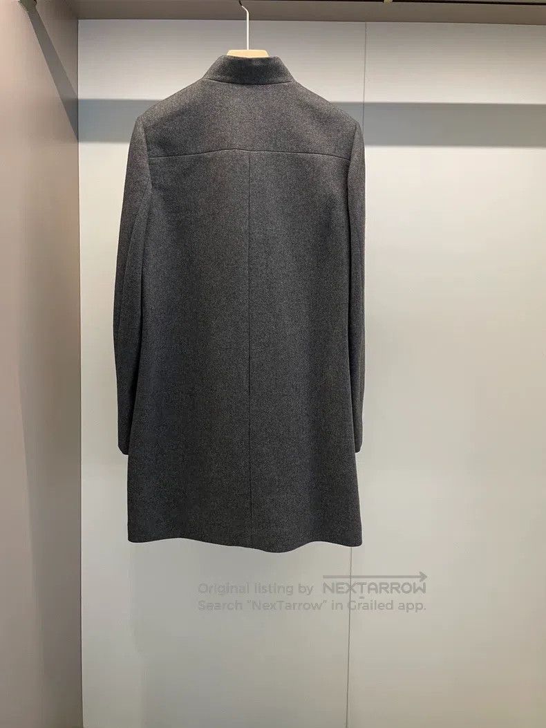 Brunello Cucinelli Brunello Cucinelli Dark Gray Cashmere Long Coat Size S / US 4 / IT 40 - 2 Thumbnail