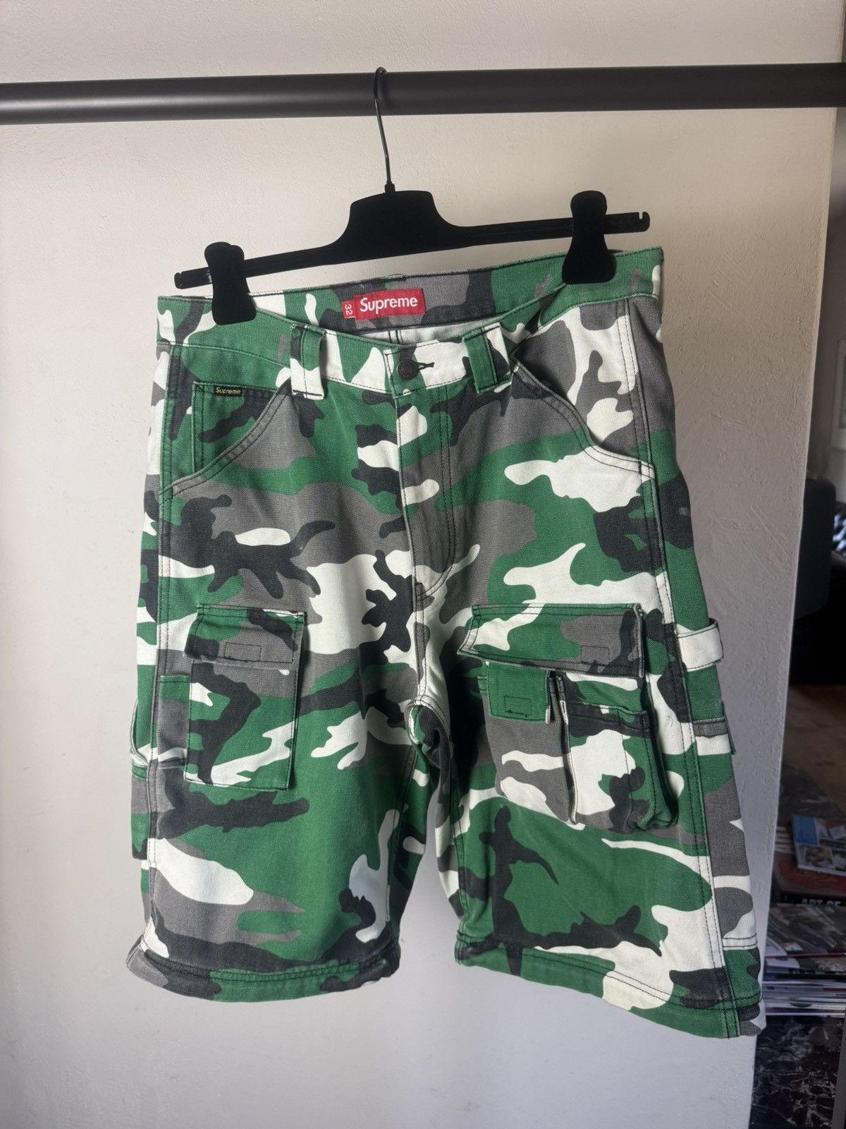 Supreme Supreme green camo zip-cargos Size US 32 / EU 48 - 3 Thumbnail