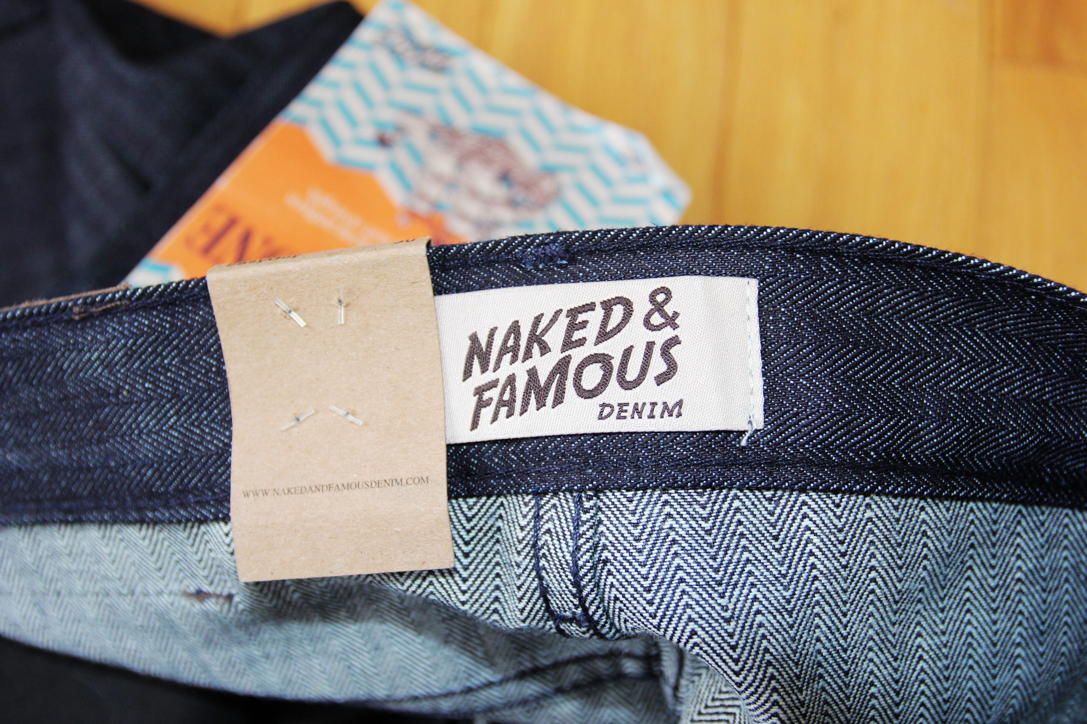 Naked & Famous BNWT AW23 NAKED & FAMOUS HERRINGBONE EASY GUY JEANS 30 Size US 30 / EU 46 - 10 Thumbnail
