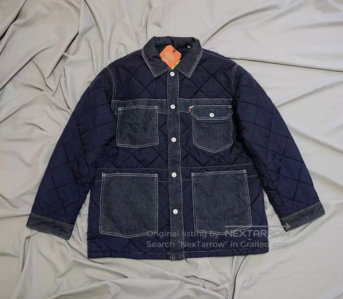 Levi's reversible quilt chore coat by levi's red. Size US M / EU 48-50 / 2 - 1 Thumbnail