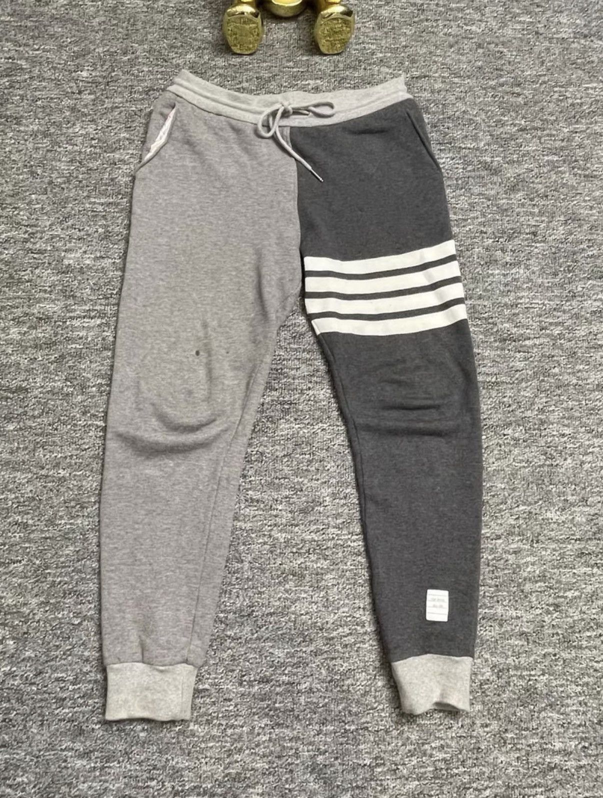 Thom Browne Thom Browne TB Paneled Sweatpants K12 Size 26" / US 2 / IT 38 - 1 Thumbnail