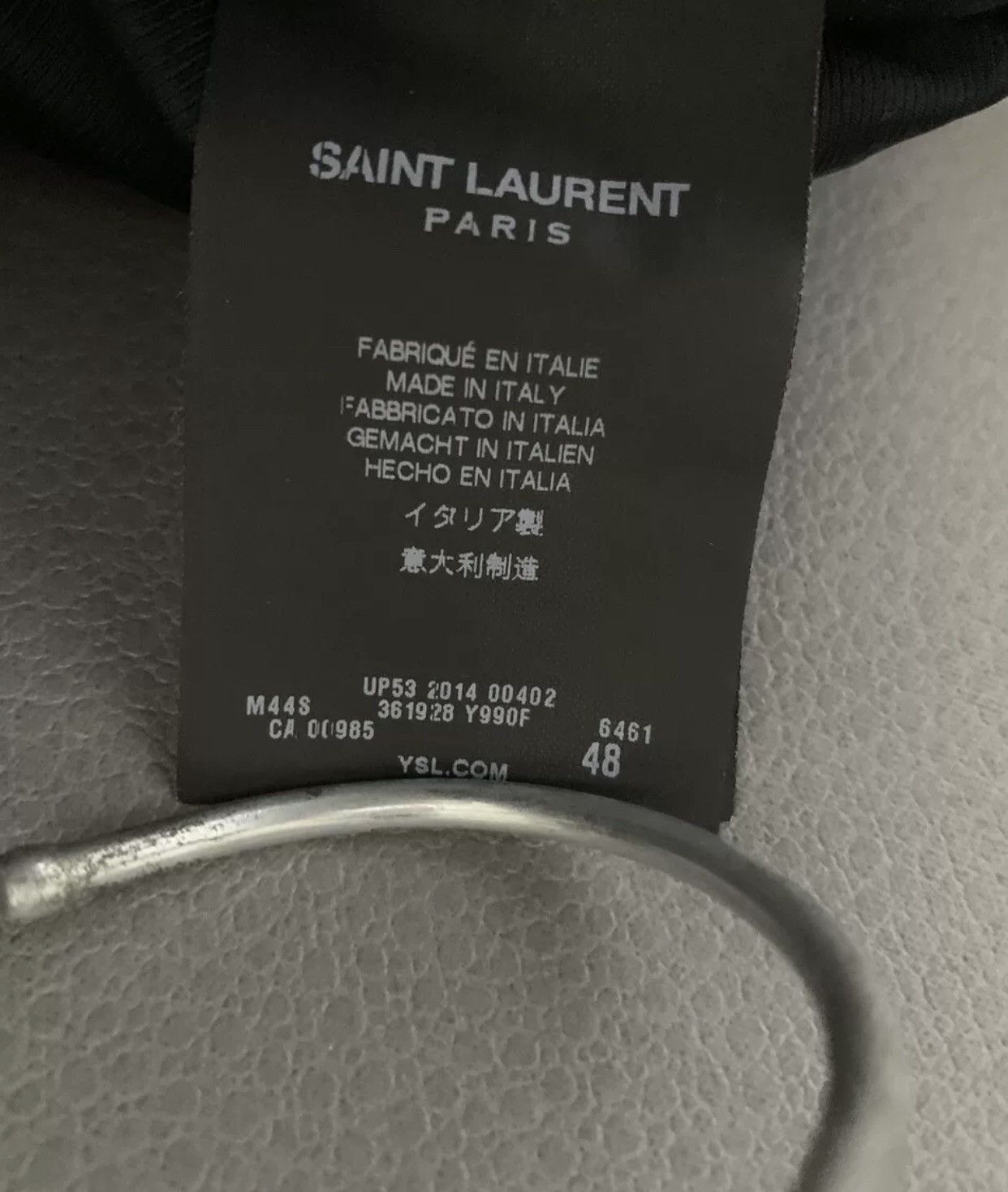 Saint Laurent Paris × Yves Saint Laurent Saint laurent Paris slp first-line red plaid suede coat Size US L / EU 52-54 / 3 - 4 Thumbnail