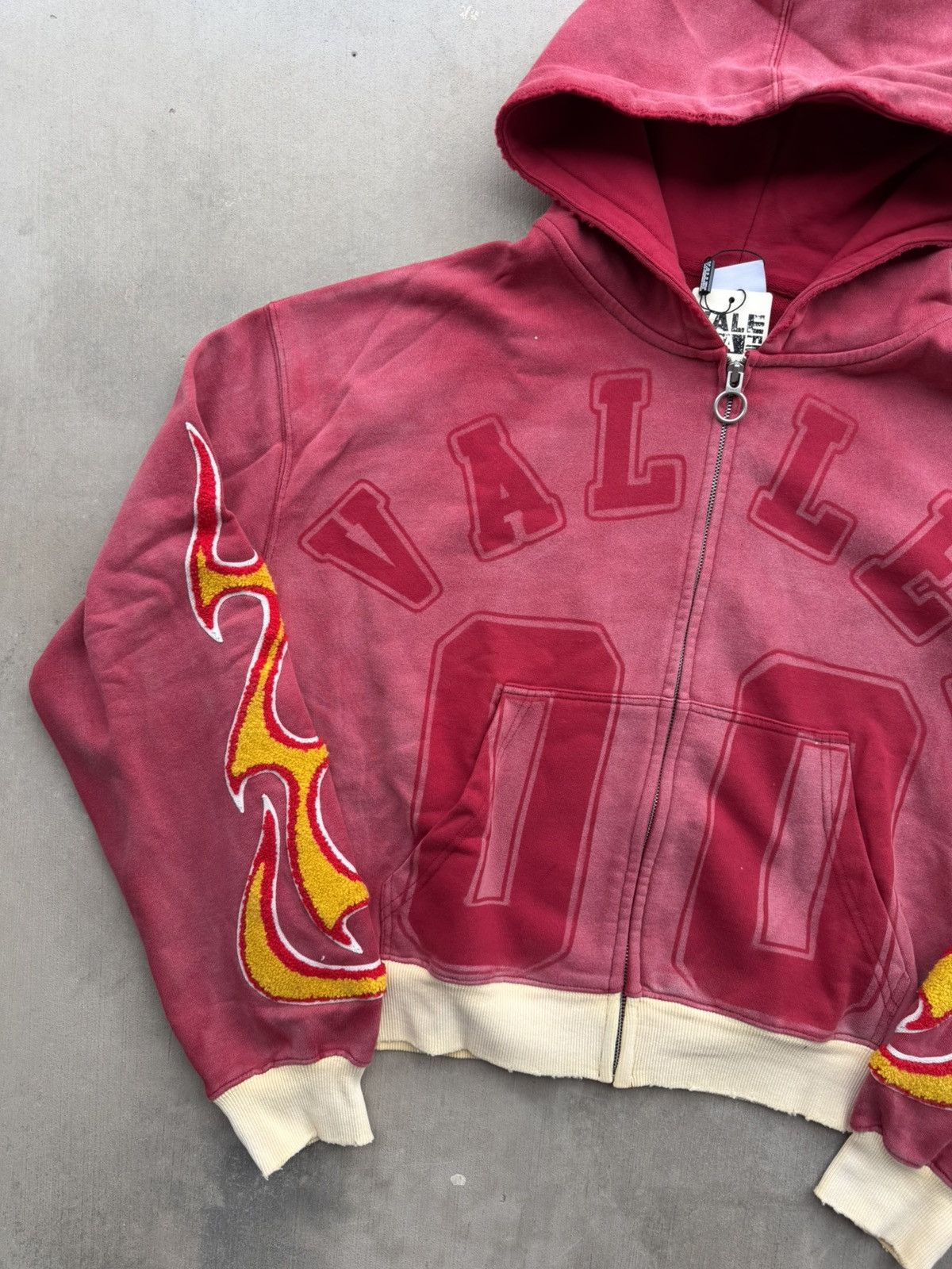 Vale Vale Forever Chimera Zip-Up Hoodie – Red Medium NWT Size US M / EU 48-50 / 2 - 2 Thumbnail
