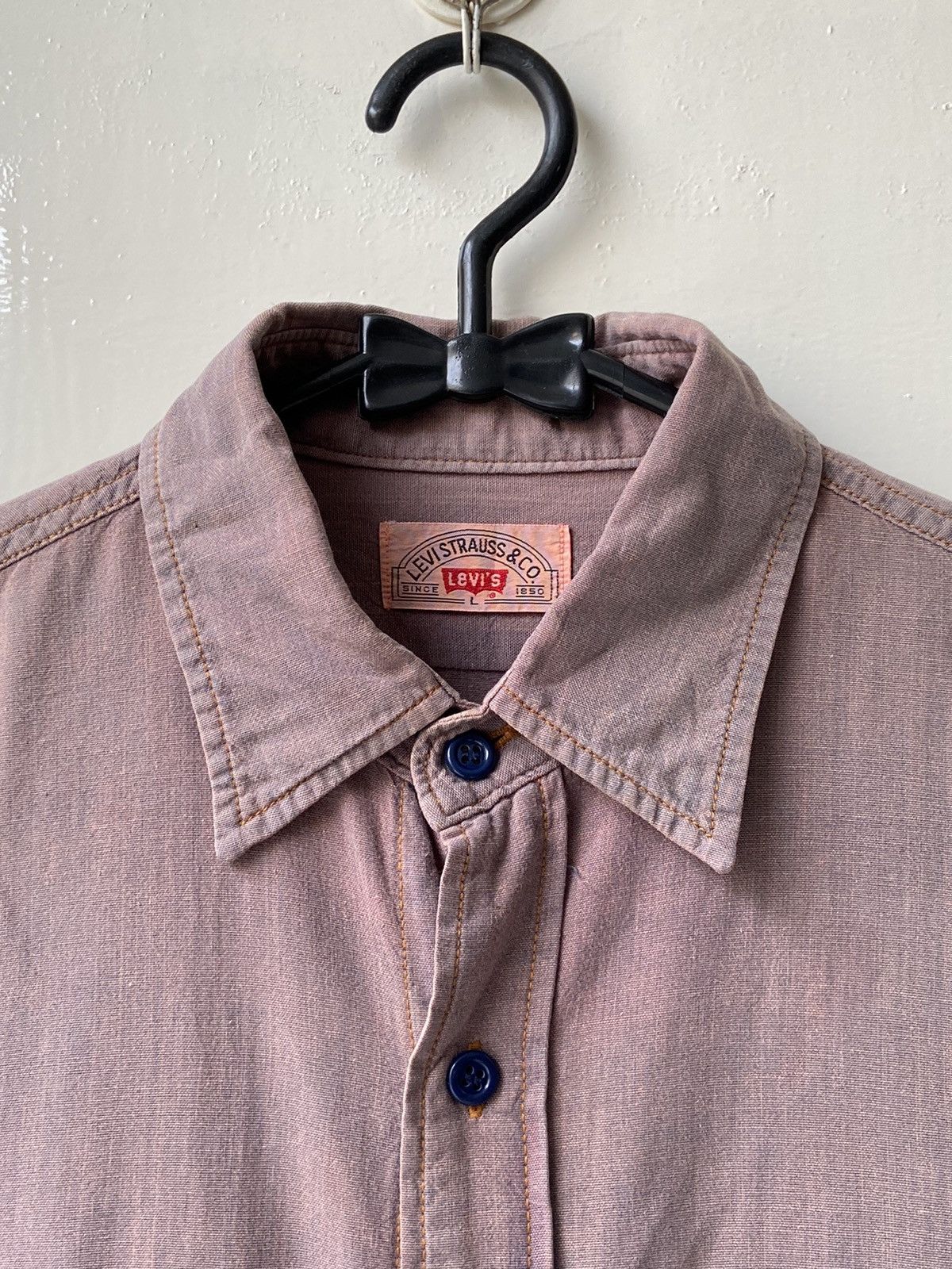 Levi's LEVI’STRAUSS & CO Orange Tab Shirt Size US S / EU 44-46 / 1 - 12 Thumbnail