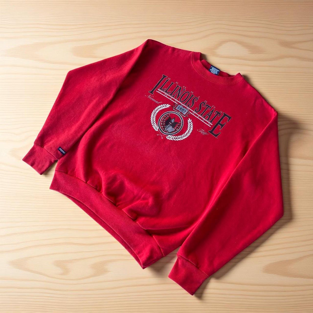 Vintage BINDING OFFER🔥VINTAGE ILLINOIS STATE UNIVERSITY CREWNECK Size US XL / EU 56 / 4 - 7 Thumbnail