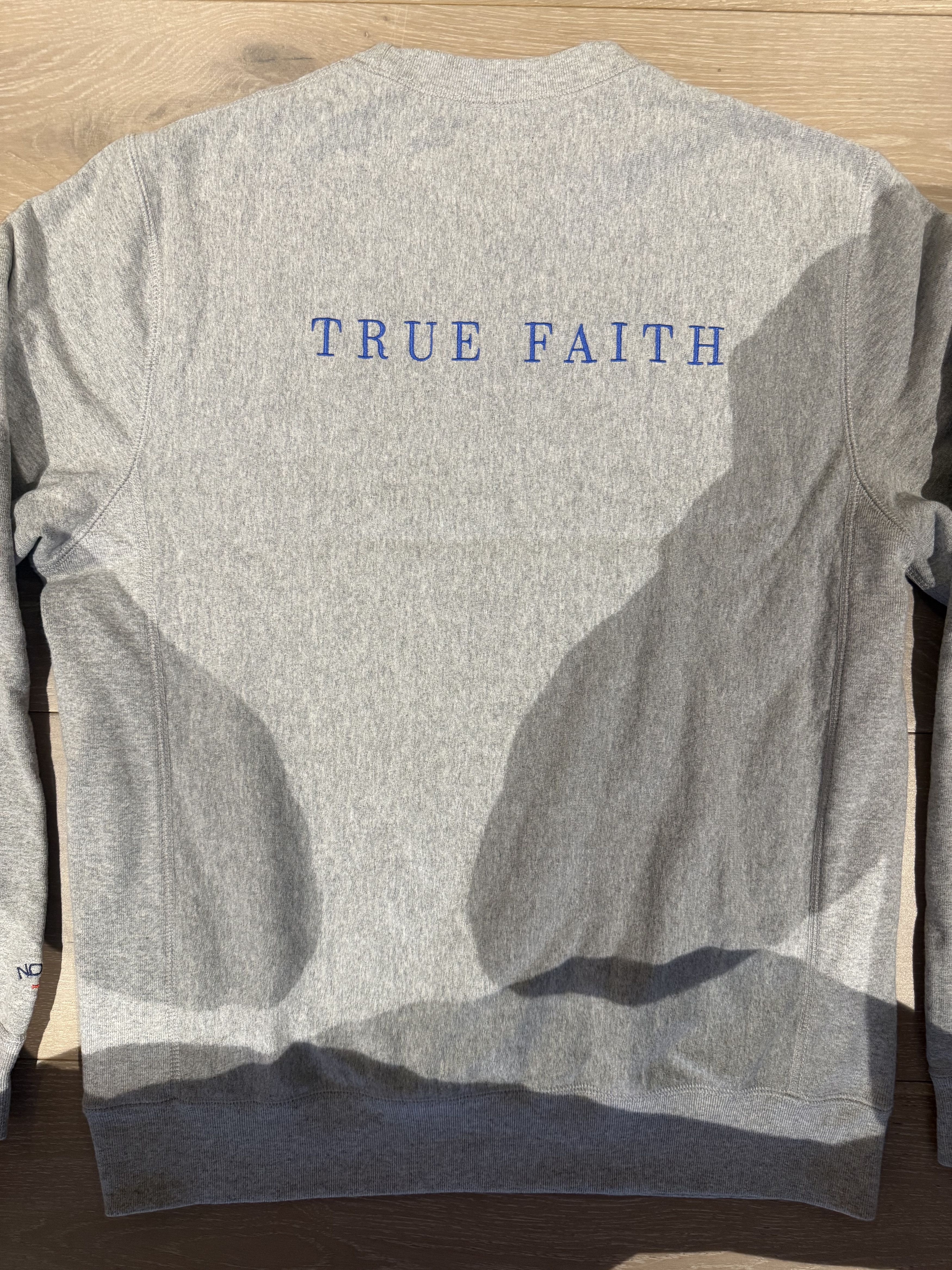 Noah 💚 SS21 Noah x New Order Embroidered Crewneck True Faith NEW Size US M / EU 48-50 / 2 - 8 Thumbnail