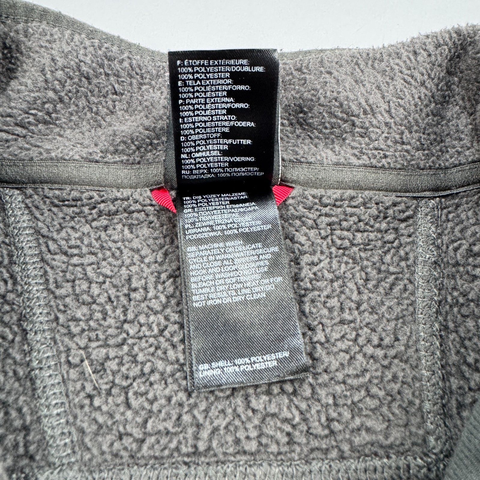 The North Face The North Face Fleece Full Zip Jacket Gorpcore Gray L Size US L / EU 52-54 / 3 - 8 Thumbnail