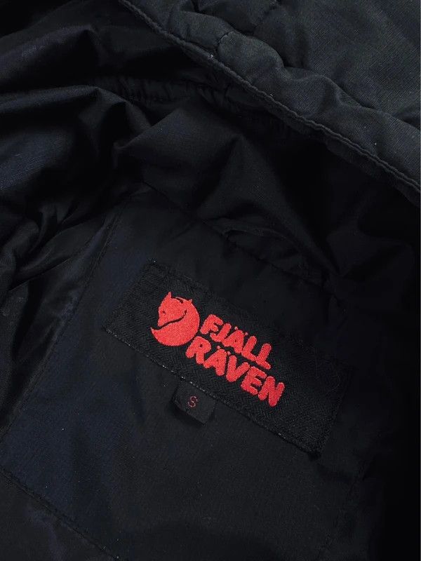 Fjallraven Fjallraven down jacket coat black logo S Size S / US 4 / IT 40 - 5 Thumbnail