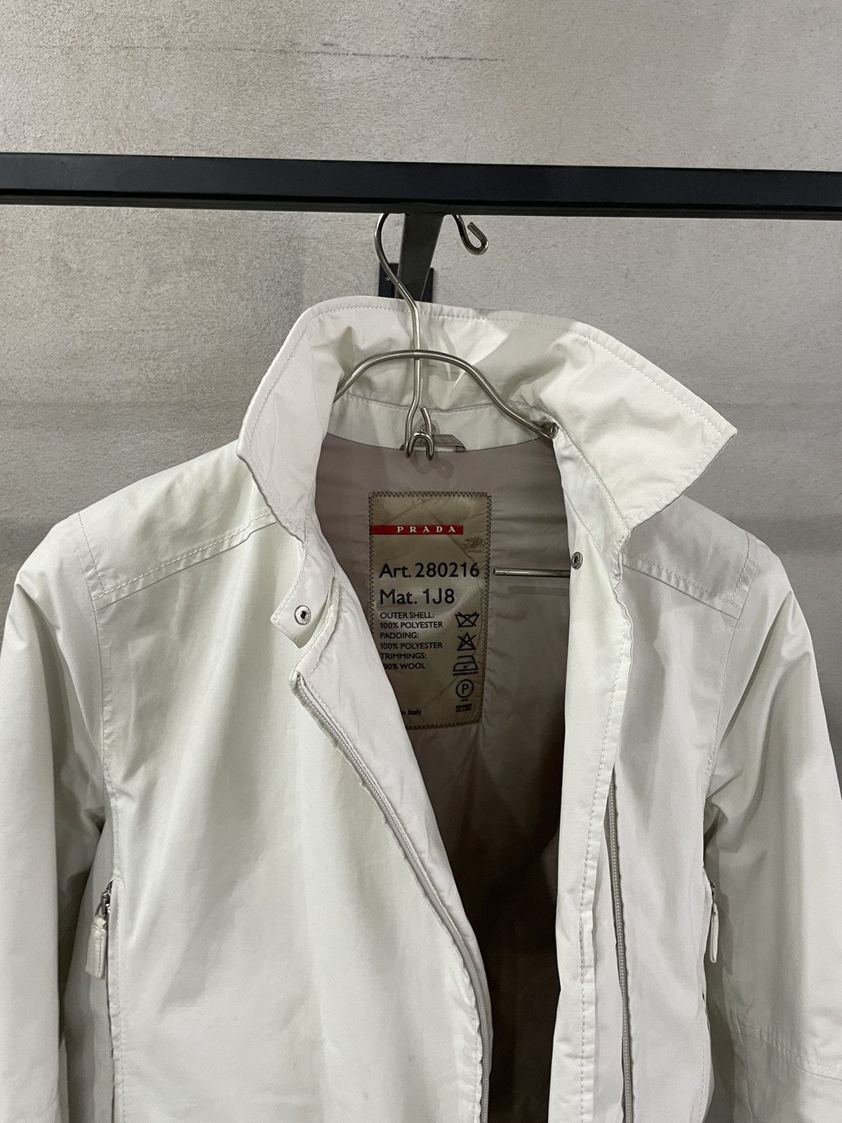 Prada × Vintage Prada Vintage Gore-Tex Red Tab Jacket Size S / US 4 / IT 40 - 5 Thumbnail
