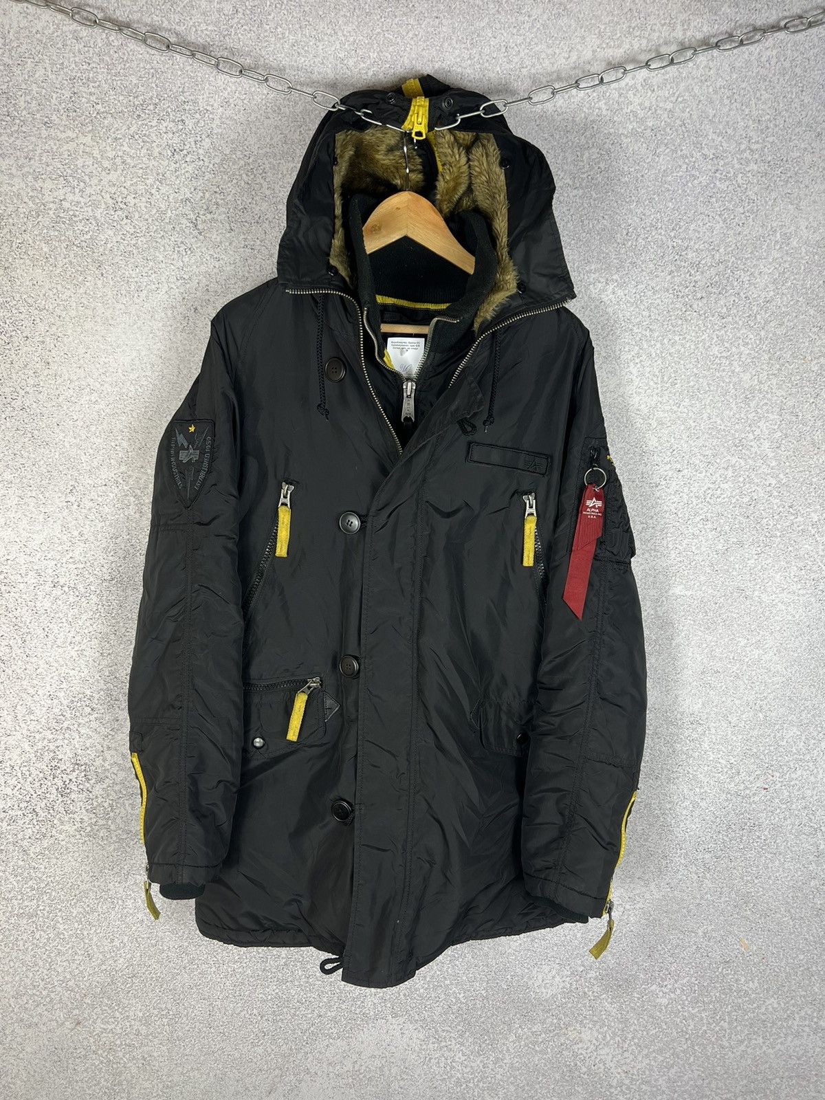 Alpha Industries Alpha Industries Preflight Planning System Winter Jacket Size US M / EU 48-50 / 2 - 1 Thumbnail