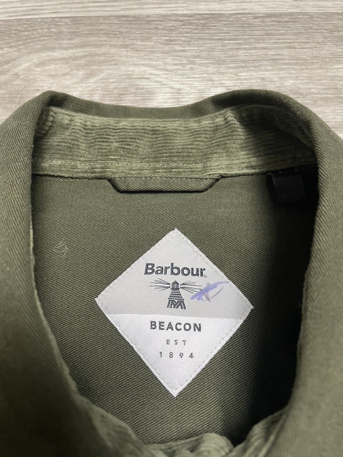 Barbour BARBOUR Beacon Forest Green Twill Overshirt Jacket Size US M / EU 48-50 / 2 - 10 Thumbnail