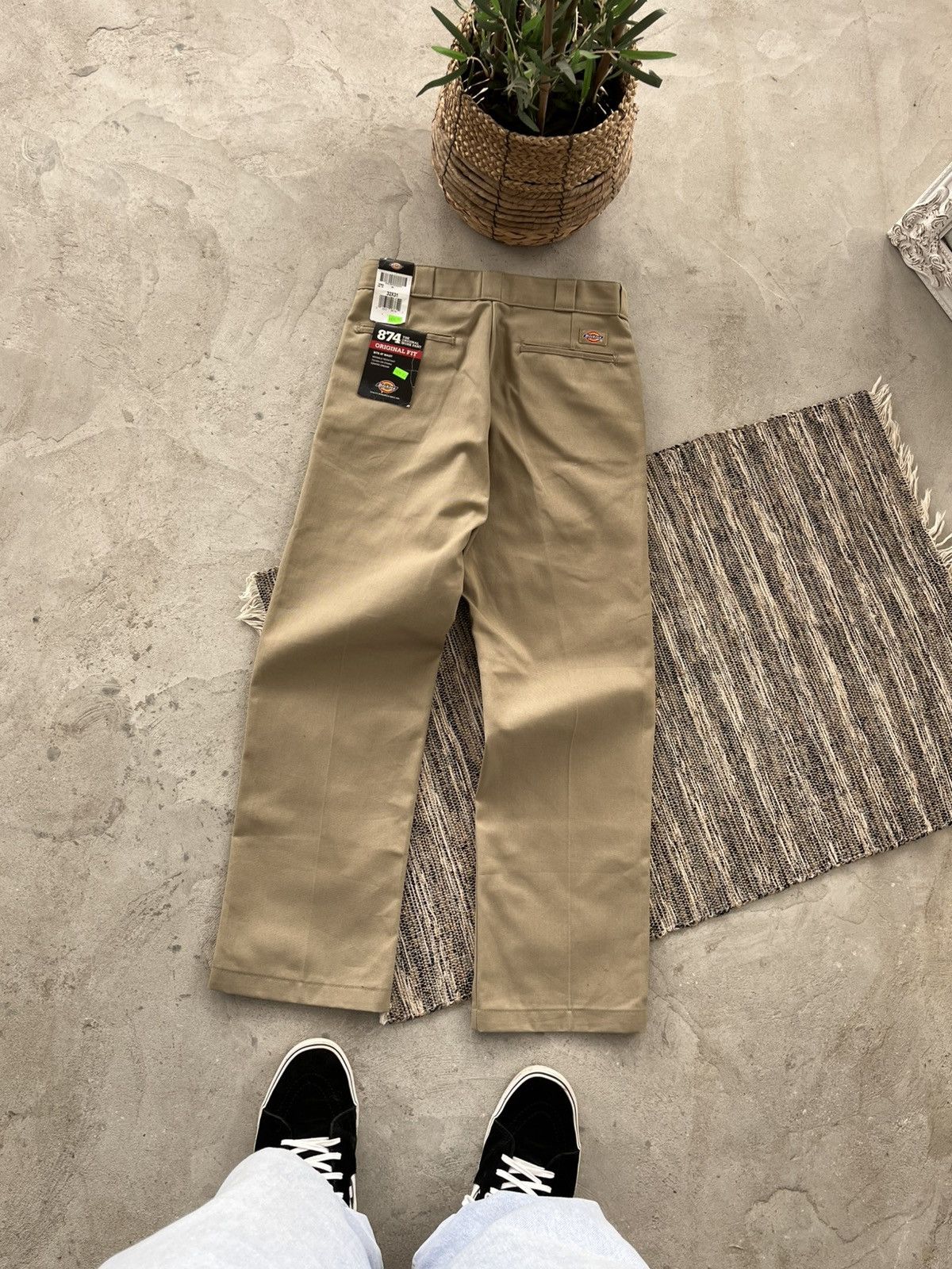 Dickies Vintage New Dickies 874 Beige Work Pants Y2K sk8 Size US 32 / EU 48 - 2 Thumbnail