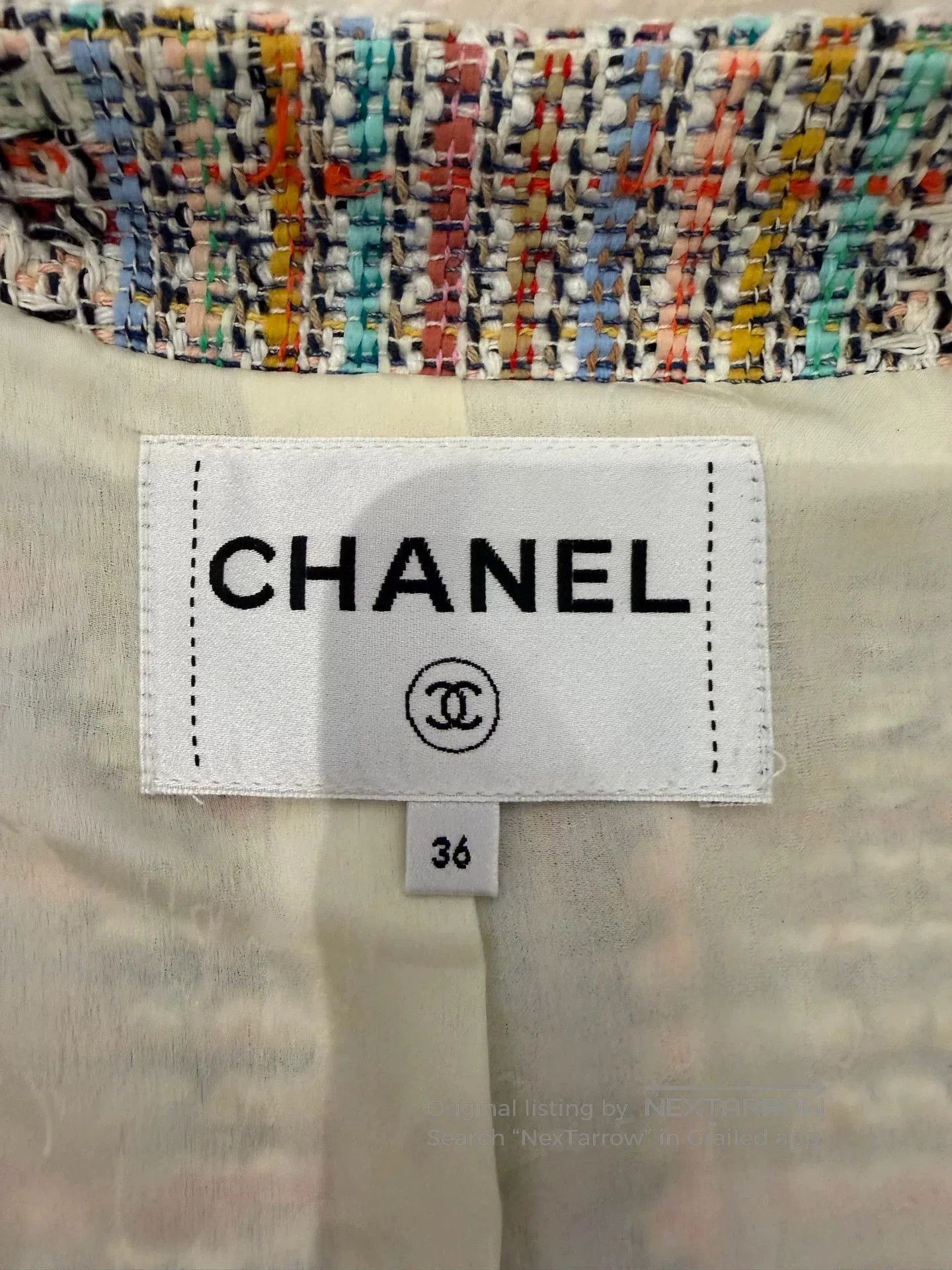 Chanel Chanel Cuba Series Tweed Coat Dress. Size US S / EU 44-46 / 1 - 3 Thumbnail