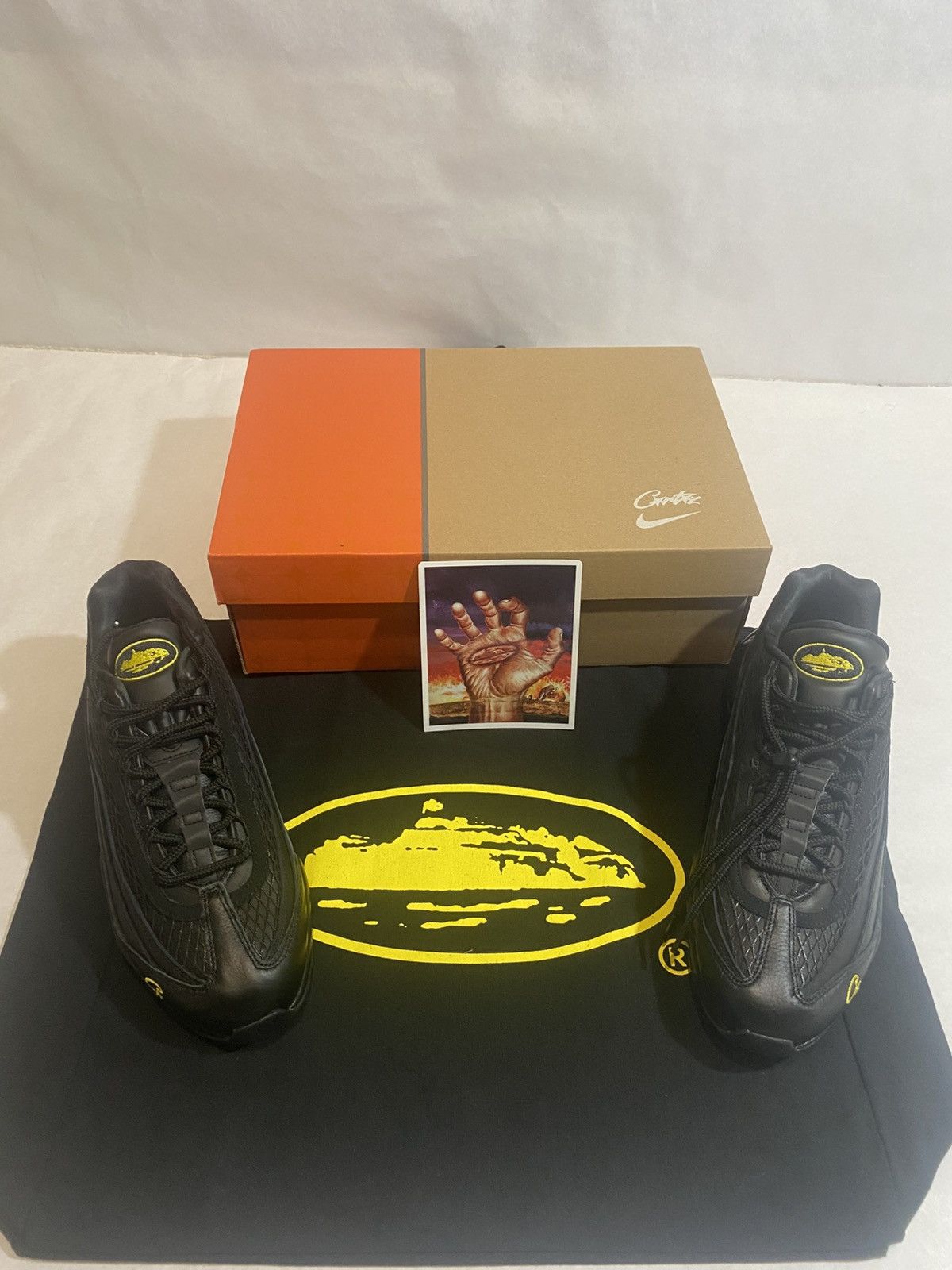 Corteiz Nike Air Max 95 X Corteiz “Honey Black” Size US 10 / EU 43 - 18 Thumbnail
