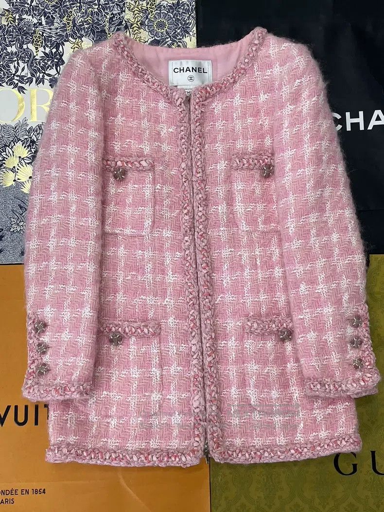 Chanel Chanel Supermarket series pink jacket Size XXS / US 00 / IT 34 - 1 Thumbnail