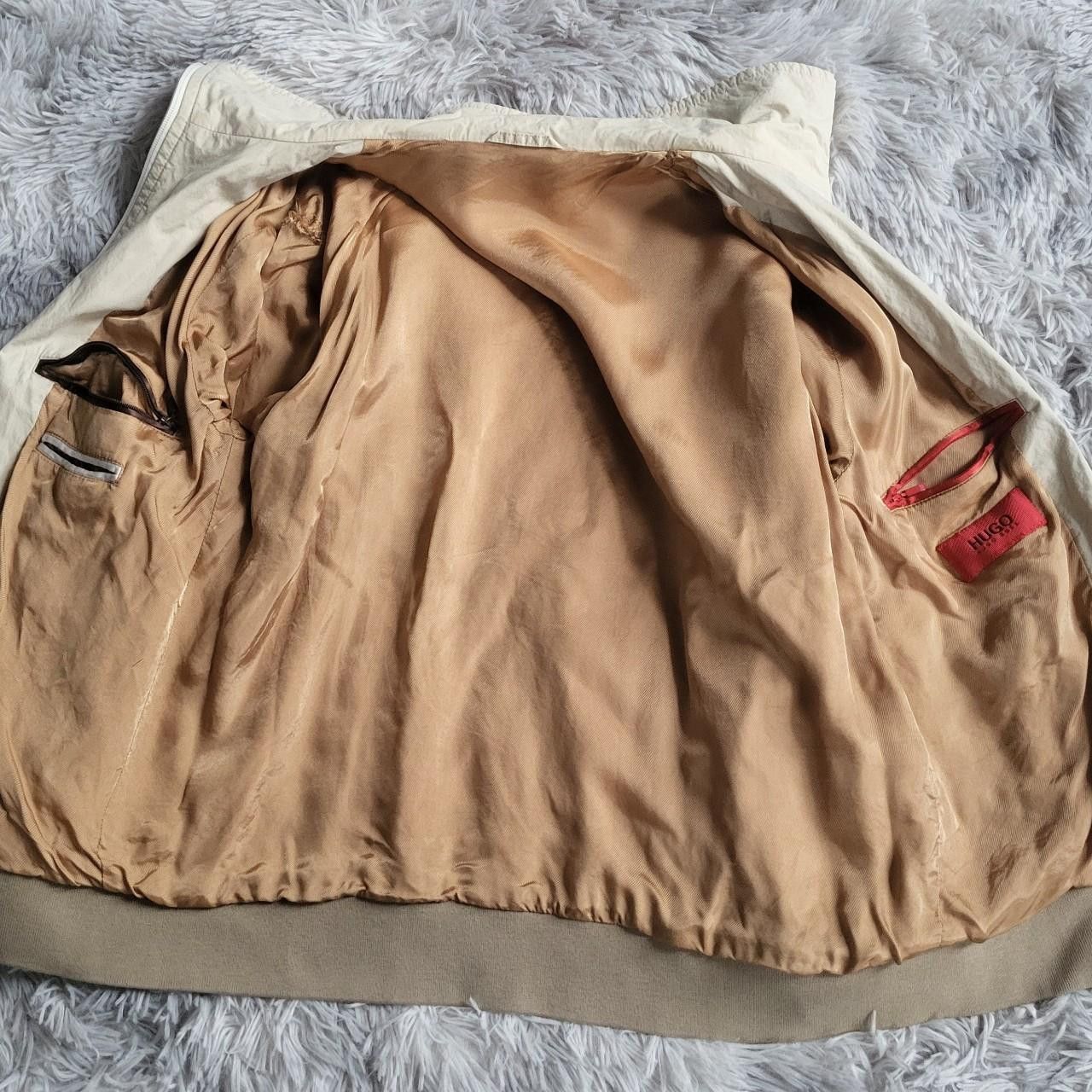 Hugo Hugo Boss Men's Tan Jacket - Size XL Size US L / EU 52-54 / 3 - 3 Thumbnail