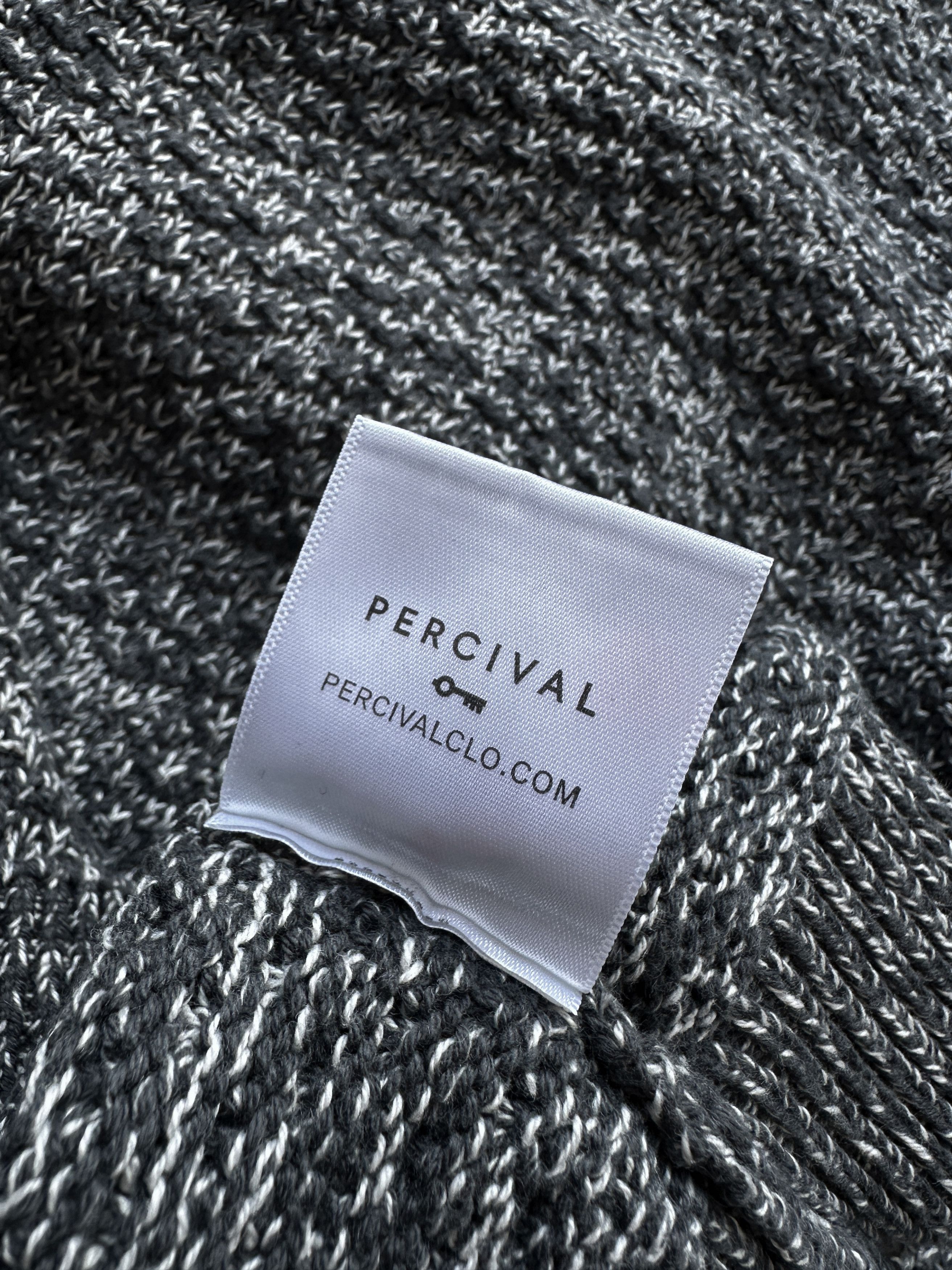 Percival Percival grey textured sweater Size US L / EU 52-54 / 3 - 7 Thumbnail
