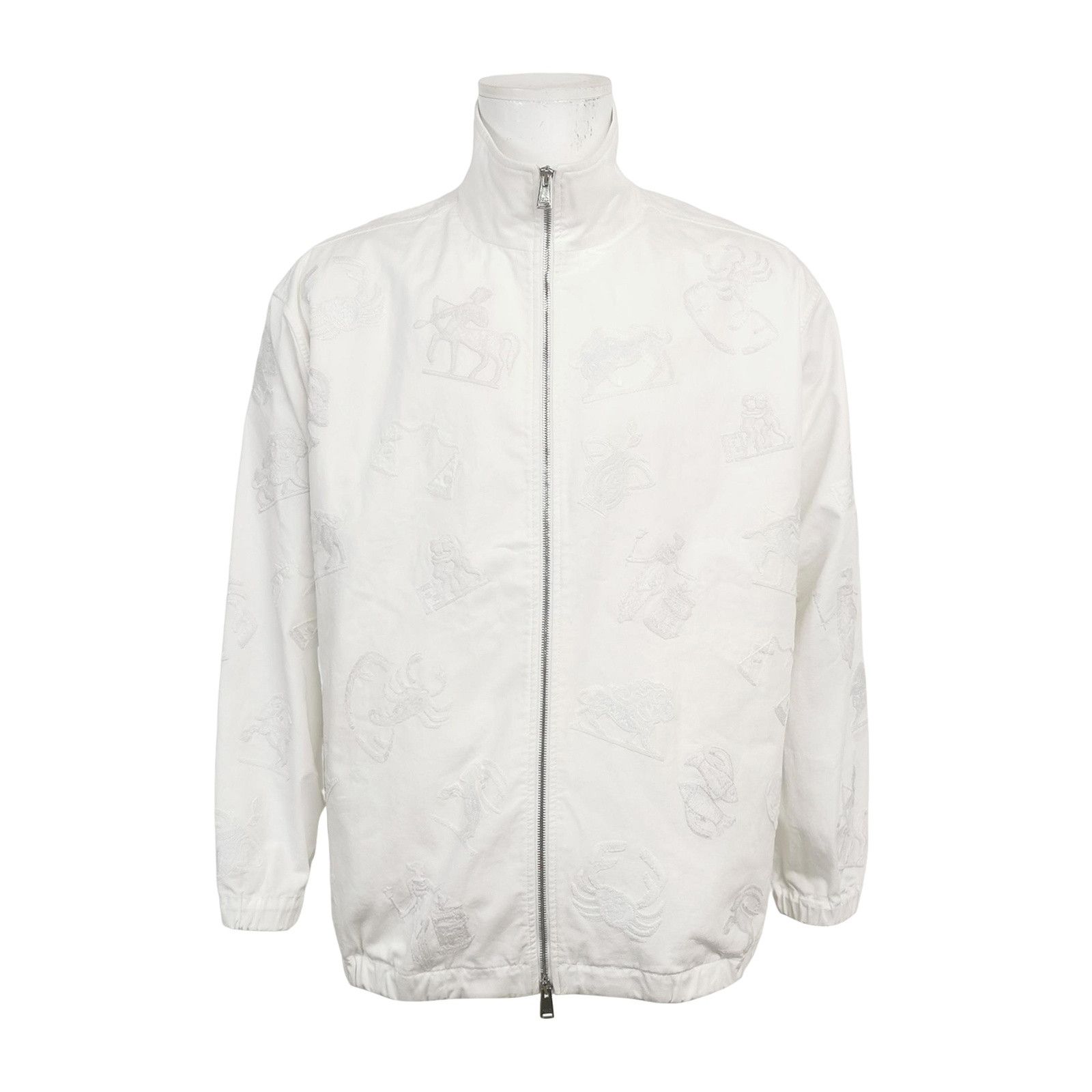Fendi Fendi Tonal Zodiac Embroidery Zip Jacket IT 44 Size US S / EU 44-46 / 1 - 1 Thumbnail