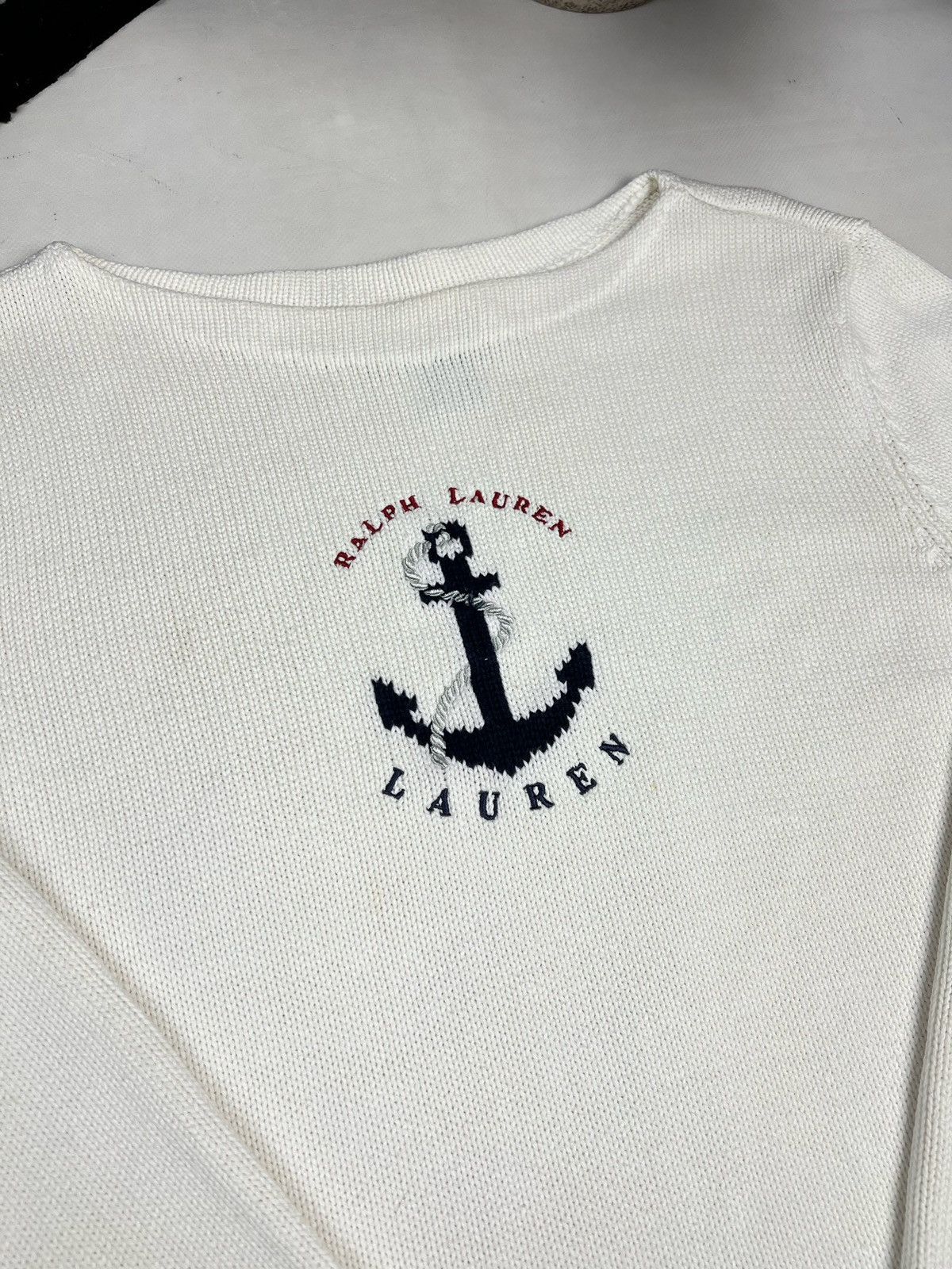 Lauren Ralph Lauren × Ralph Lauren × Vintage Vintage Y2K Lauren By RL Button Shoulder Mock Turtleneck L Size L / US 10 / IT 46 - 4 Thumbnail