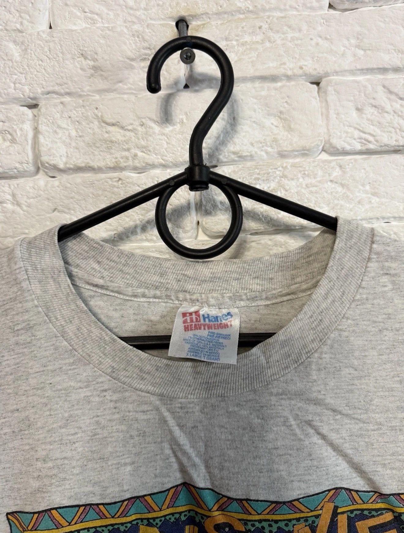 Hanes Vintage Tshirt Nashville Cats 1992 Hanes USA Made Sz XL Size US XL / EU 56 / 4 - 6 Thumbnail