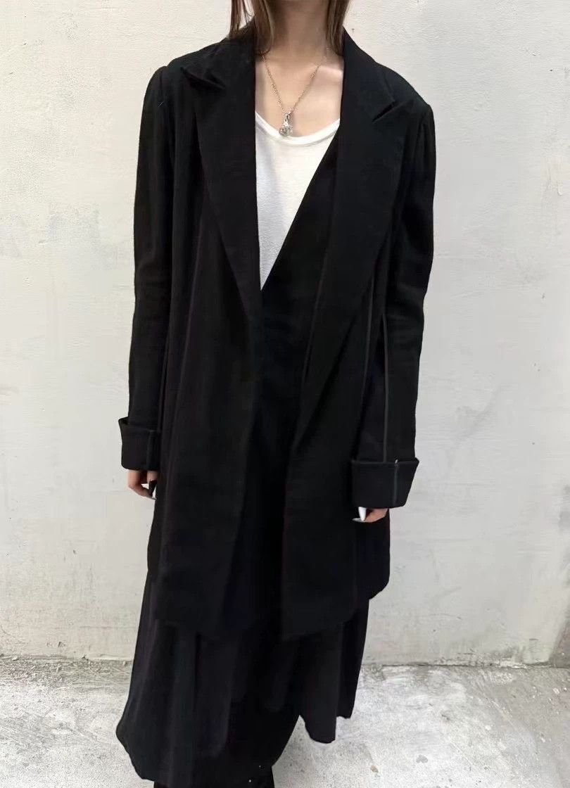 Yohji Yamamoto Yohji Yamamoto 09AW Runway Jacket Wool-Linen S1 Size S / US 4 / IT 40 - 2 Thumbnail