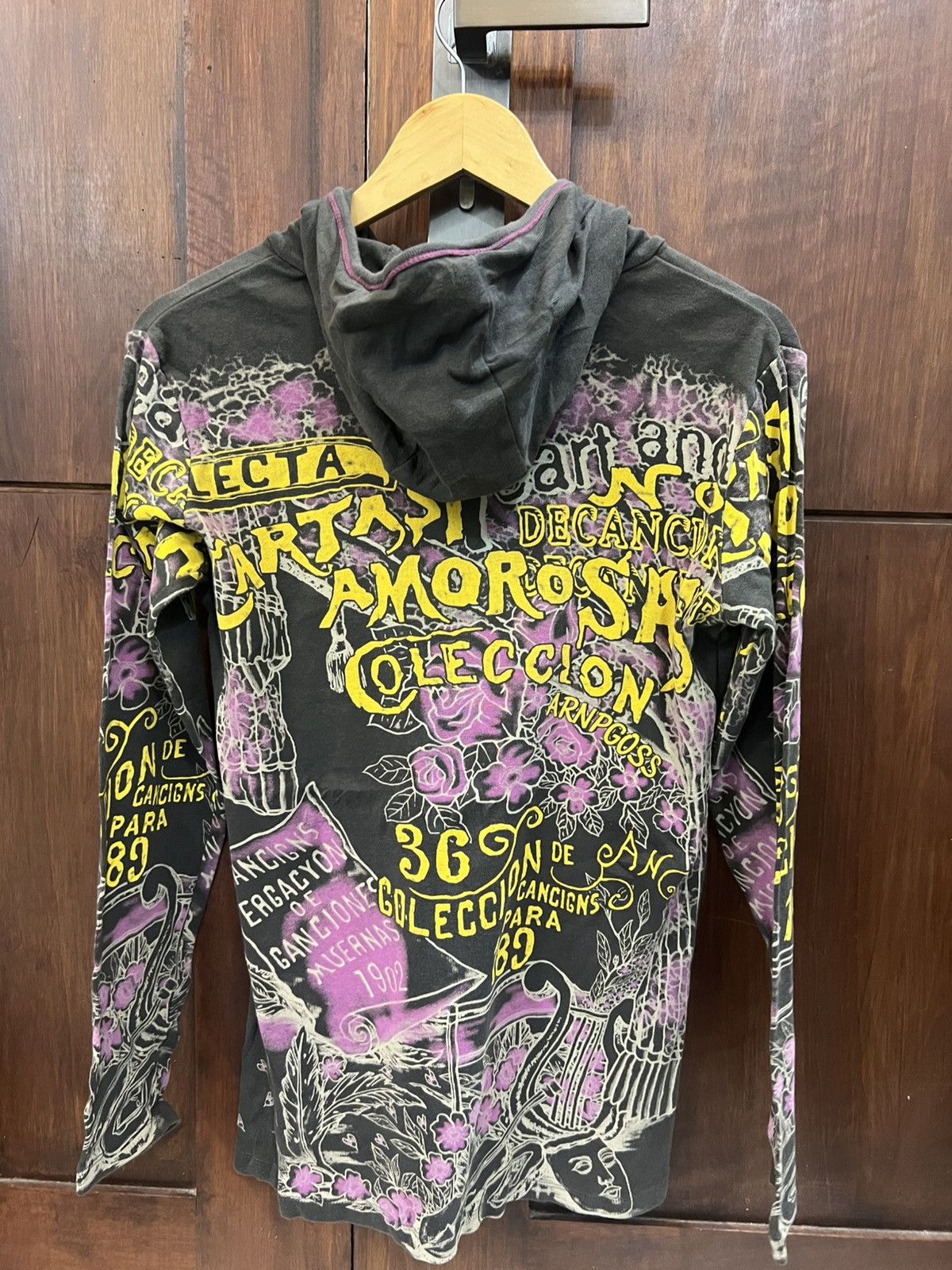 If Six Was Nine × Japanese Brand × Le Grande Bleu (L.G.B.) Full Print Clen Delle Creazioni Hoodies Size US M / EU 48-50 / 2 - 5 Thumbnail