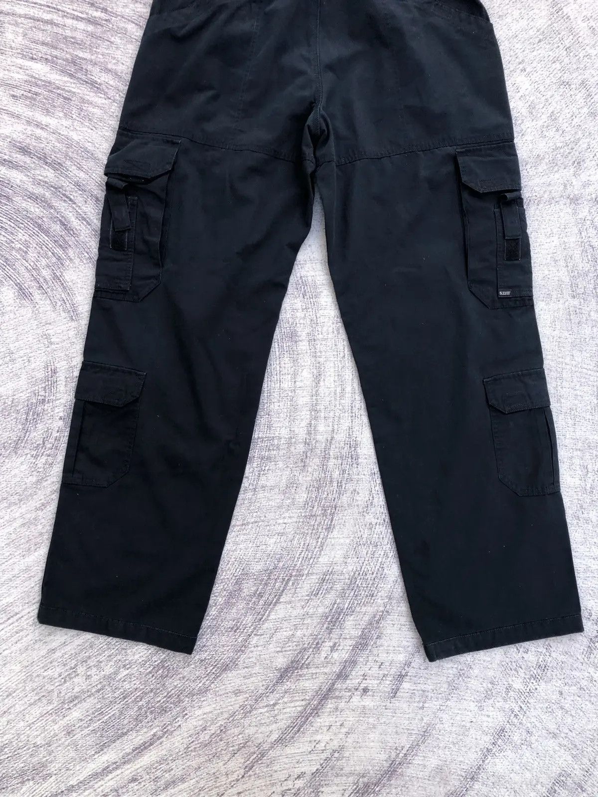 5.11 Very Rare Navy Blue Multipocket Bush Cargo Pants 9 Pocket Size US 33 - 14 Thumbnail