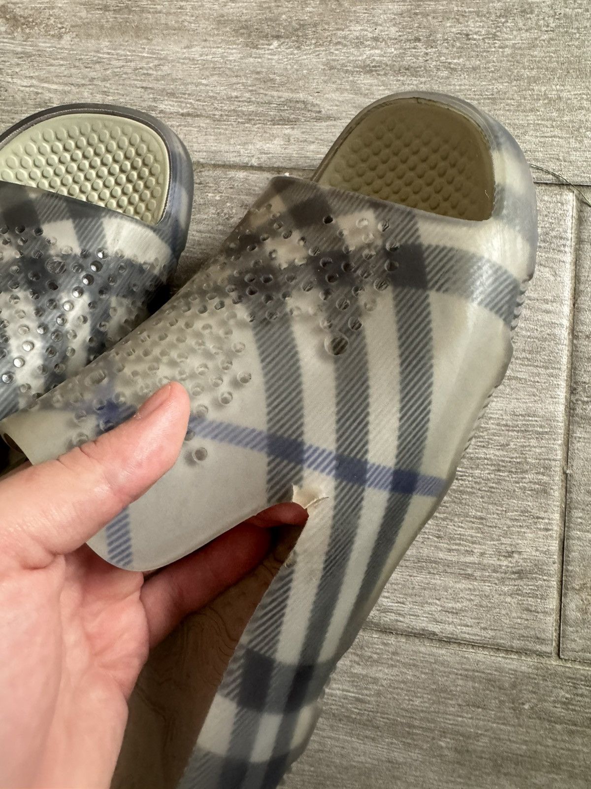 Burberry Burberry Stingray Slides Size US 10 / EU 43 - 7 Thumbnail