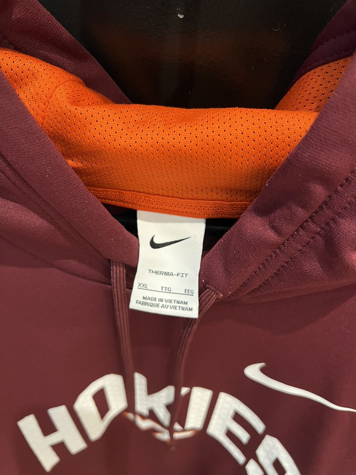 Nike Virginia Tech Game Day Sideline Performance Pullover Hoodie Size US XXL / EU 58 / 5 - 2 Thumbnail