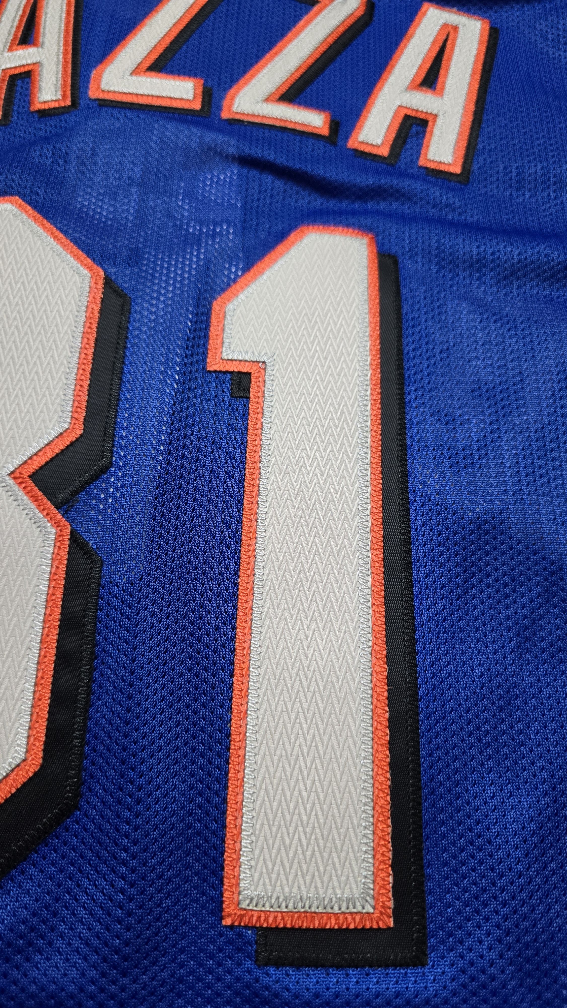 Mitchell & Ness Mike Piazza New York Mets 1999 Button Jersey Size US XXL / EU 58 / 5 - 6 Thumbnail