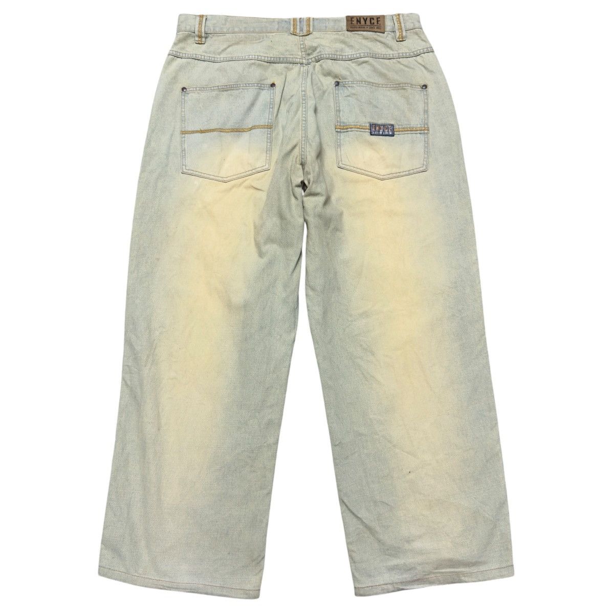 Enyce Vintage Enyce Mudwash Denim Baggy Jeans Size US 38 / EU 54 - 2 Thumbnail