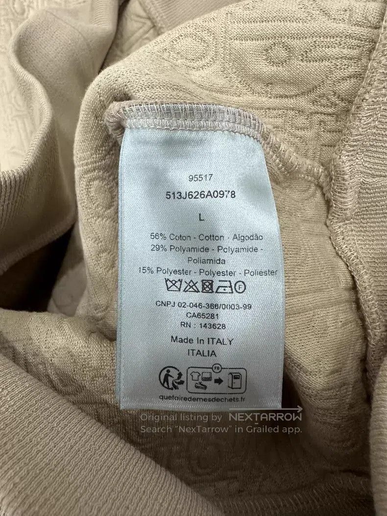 Dior Dior Embroidered hooded long-sleeved sweatshirt Size US L / EU 52-54 / 3 - 5 Thumbnail