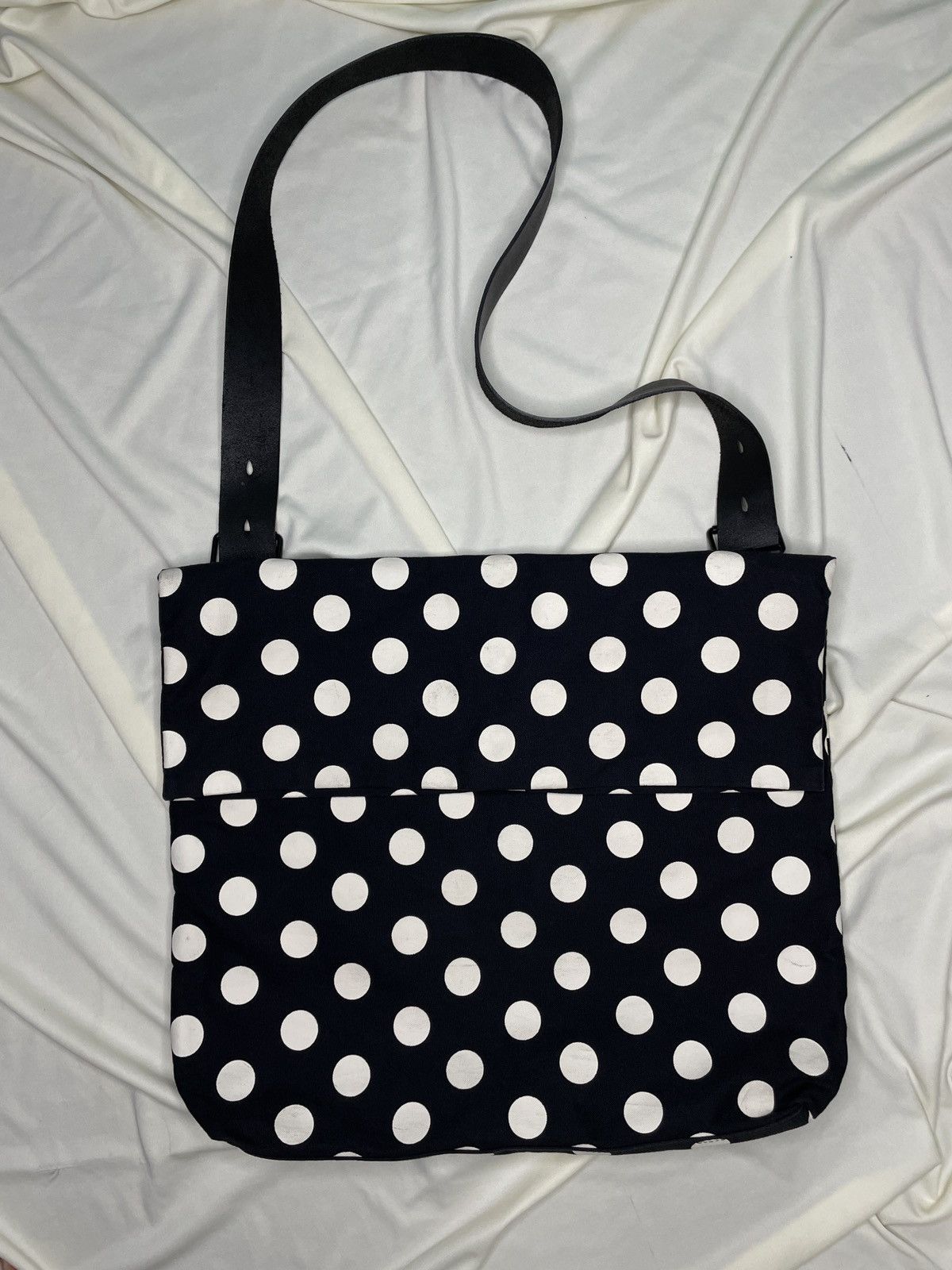 Japanese Brand Y's Yohji Yamamoto Polka Dot Bag Size ONE SIZE - 3 Thumbnail