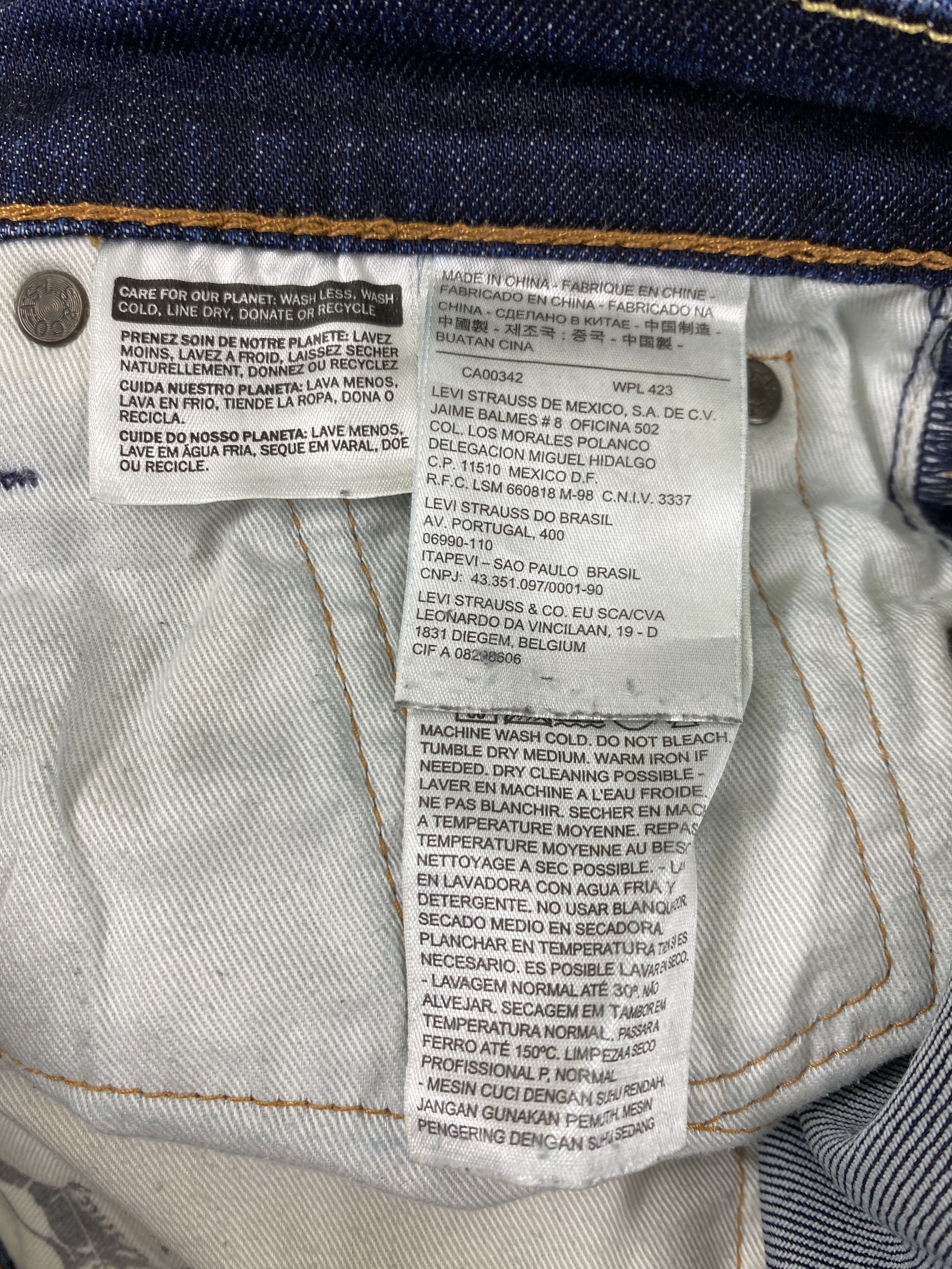 Levi's Faded Blue Vintage Levi's 510 Jeans 29x30 Denim- JN3659 Size US 29 - 10 Thumbnail