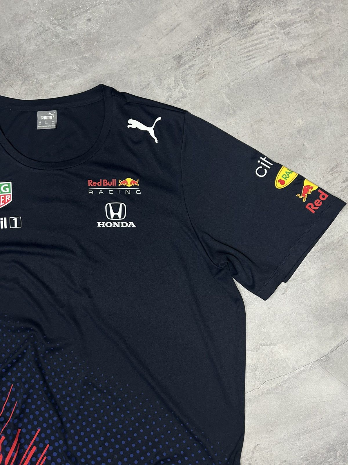 Puma Puma Red Bull Racing Blue T Shirt Size XL Size US XL / EU 56 / 4 - 5 Thumbnail