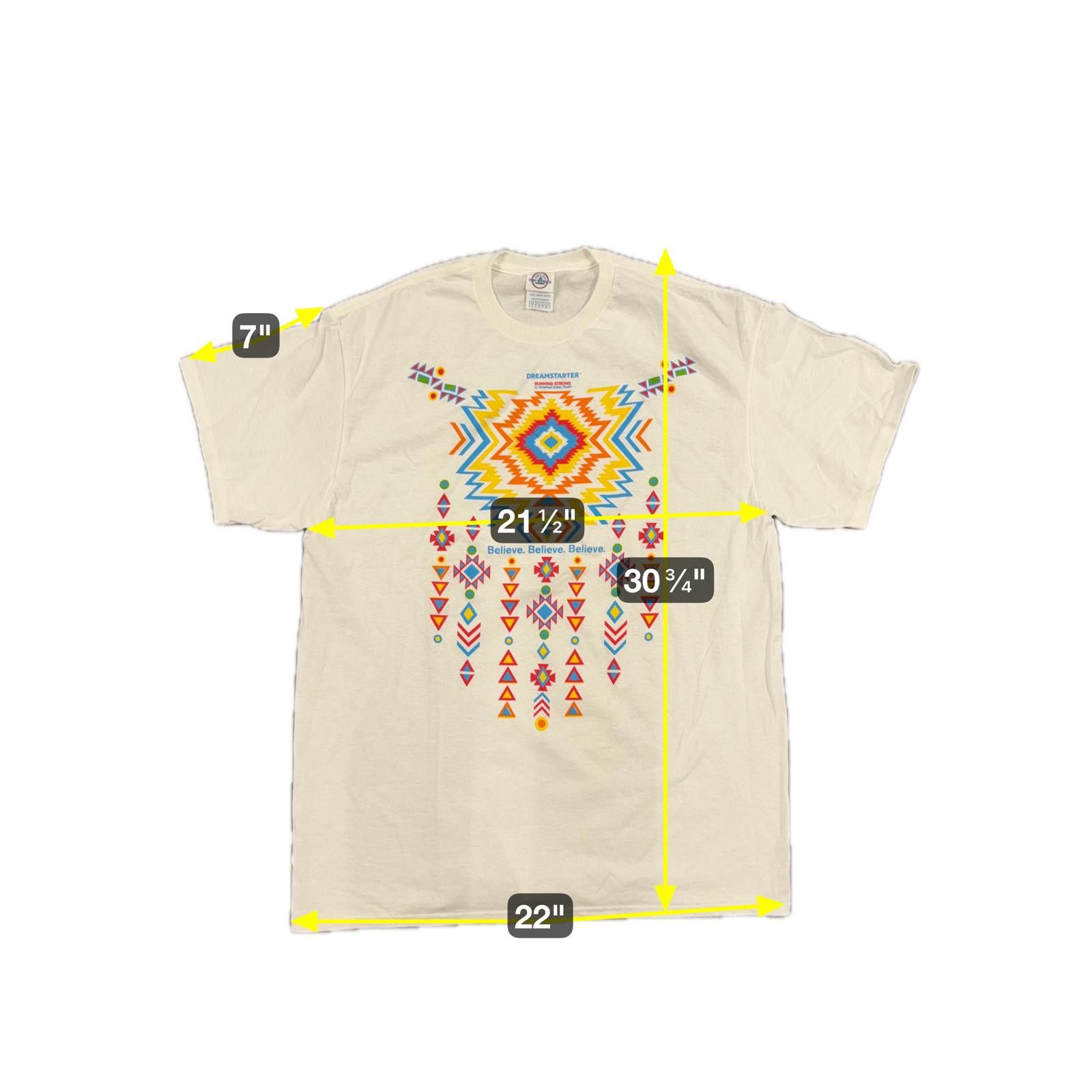 Delta Dreamstarter American Indian Youth Native American T-Shirt Size L / US 10 / IT 46 - 7 Thumbnail