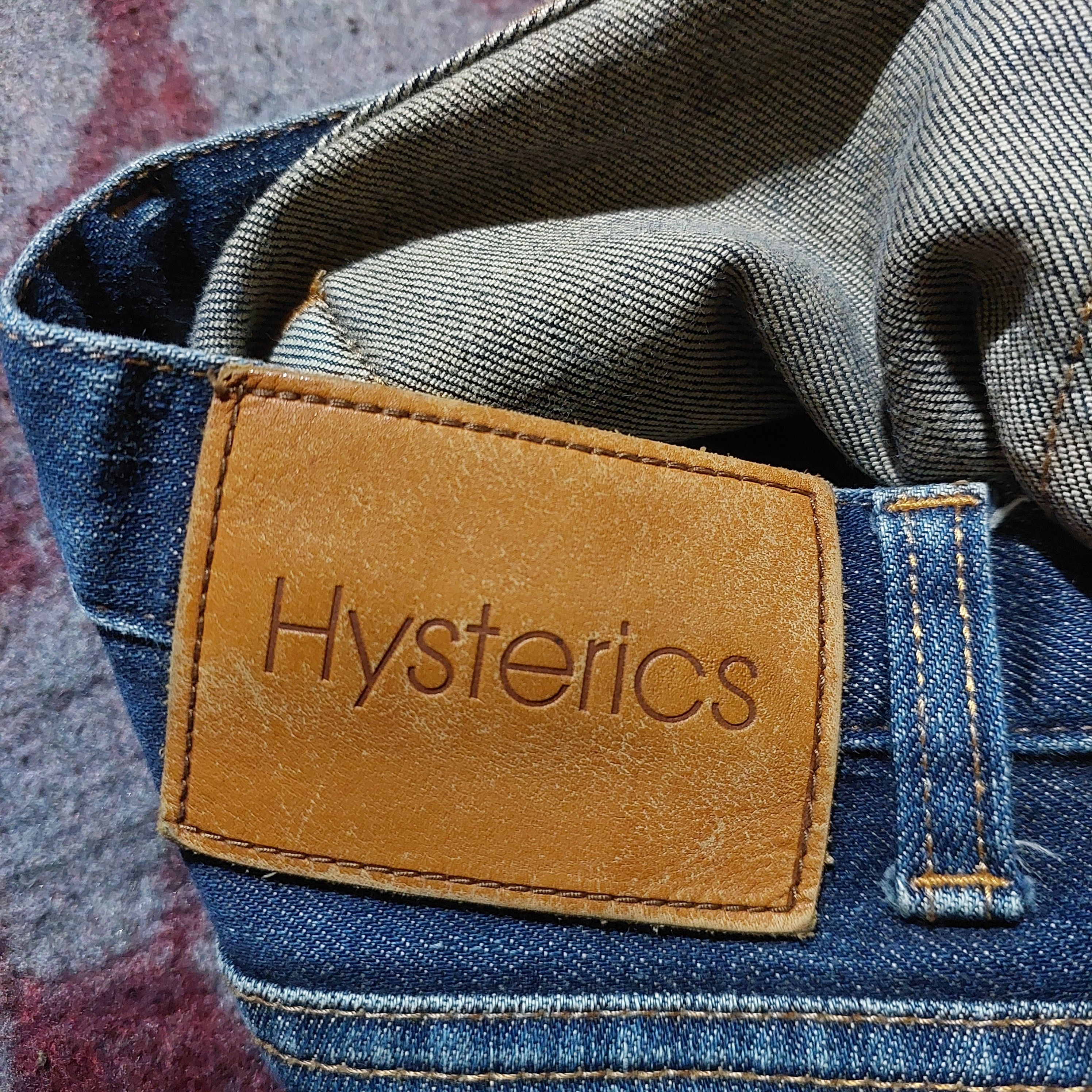 Hysteric Glamour Hysteric Glamour blue faded jeans Size US 27 - 8 Thumbnail