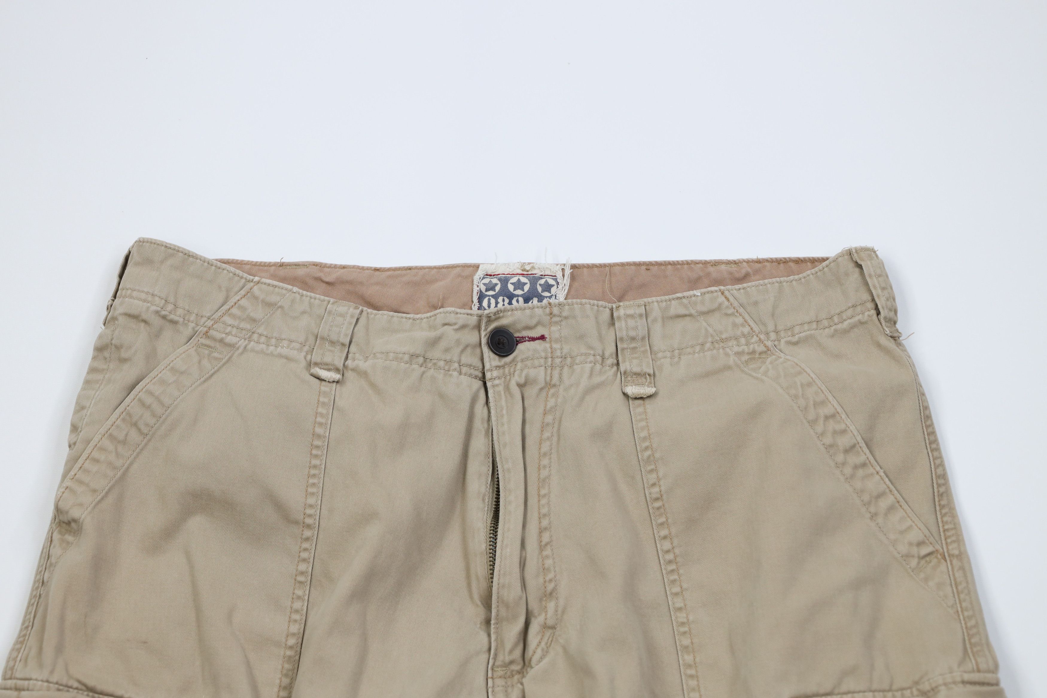 Vintage Vintage 90s Y2K Streetwear Surplus Wide Leg Cargo Pants Size US 36 / EU 52 - 2 Thumbnail