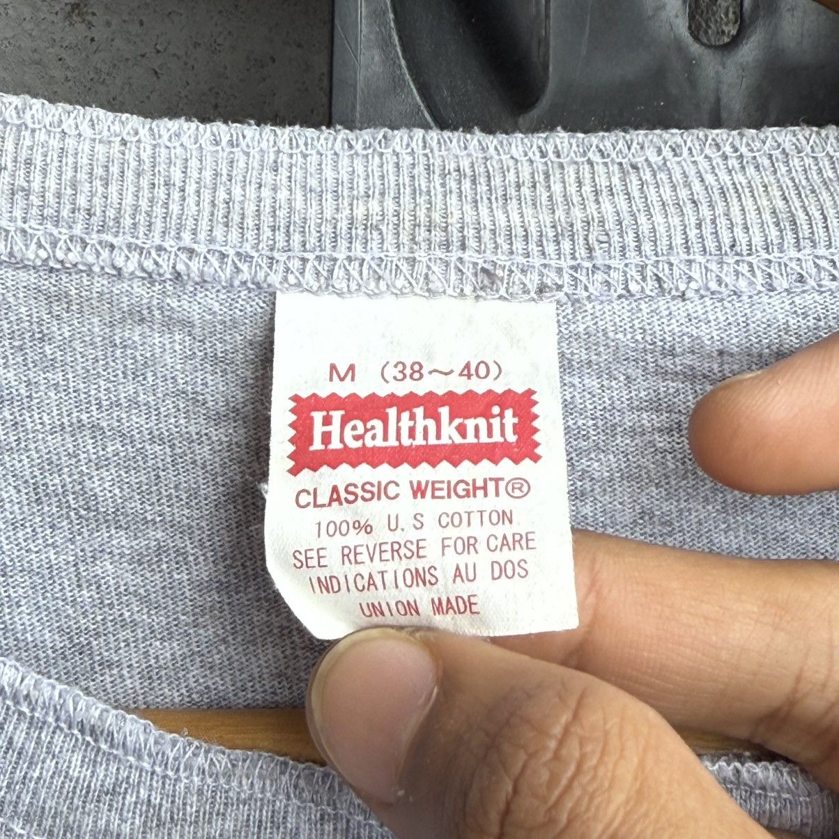 Vintage Vintage 90’s Healtknit Basic Long Sleeve Tee Size US M / EU 48-50 / 2 - 13 Thumbnail