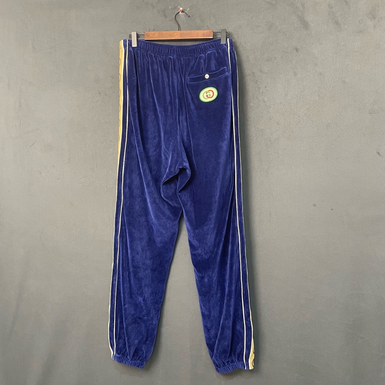 Gucci Gucci Blue 3m side full-print trousers 2501-Nextarrow Size US 28 / EU 44 - 2 Thumbnail