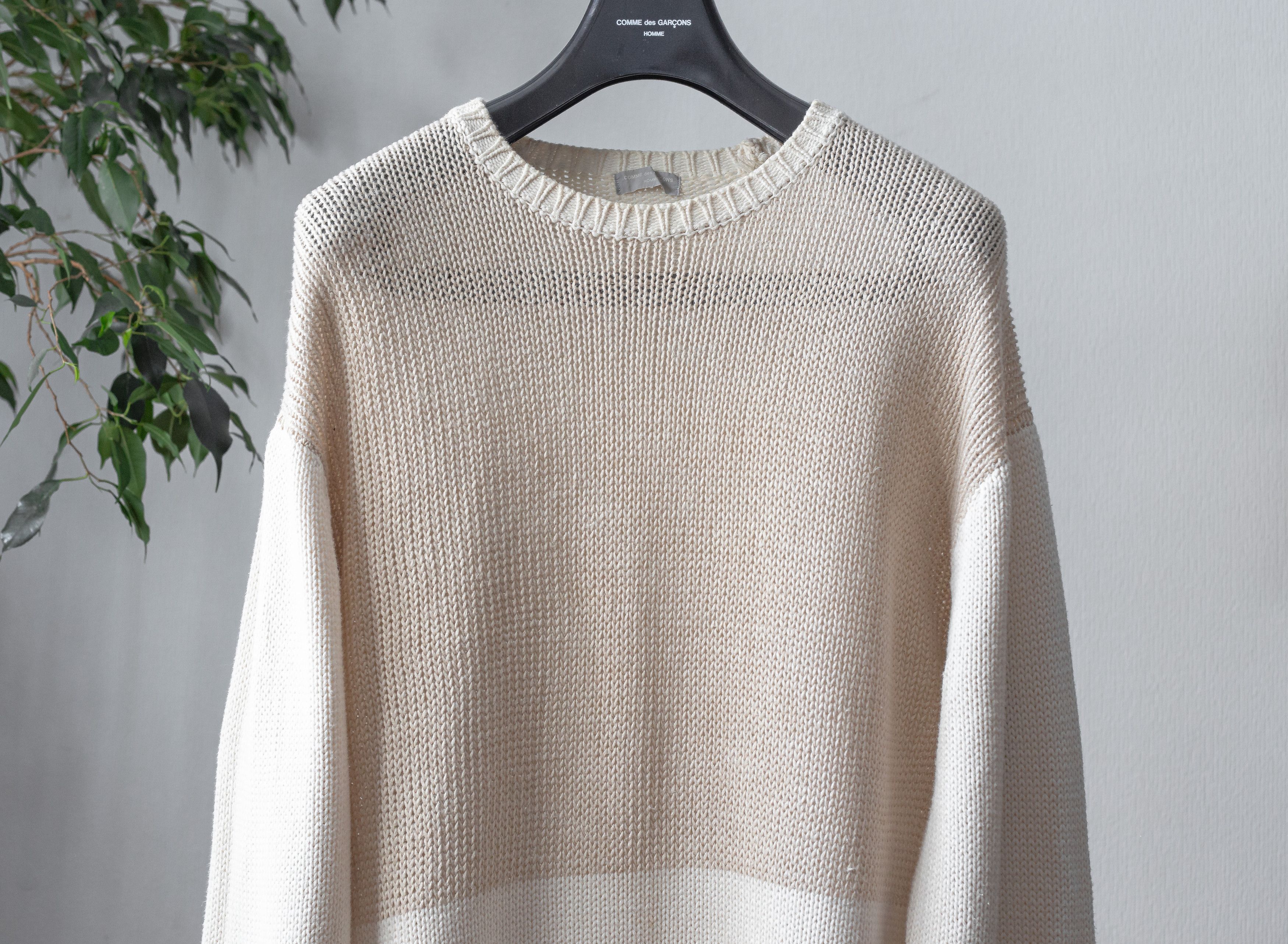 Comme des Garcons Homme cotton/linen knit Size US M / EU 48-50 / 2 - 3 Thumbnail