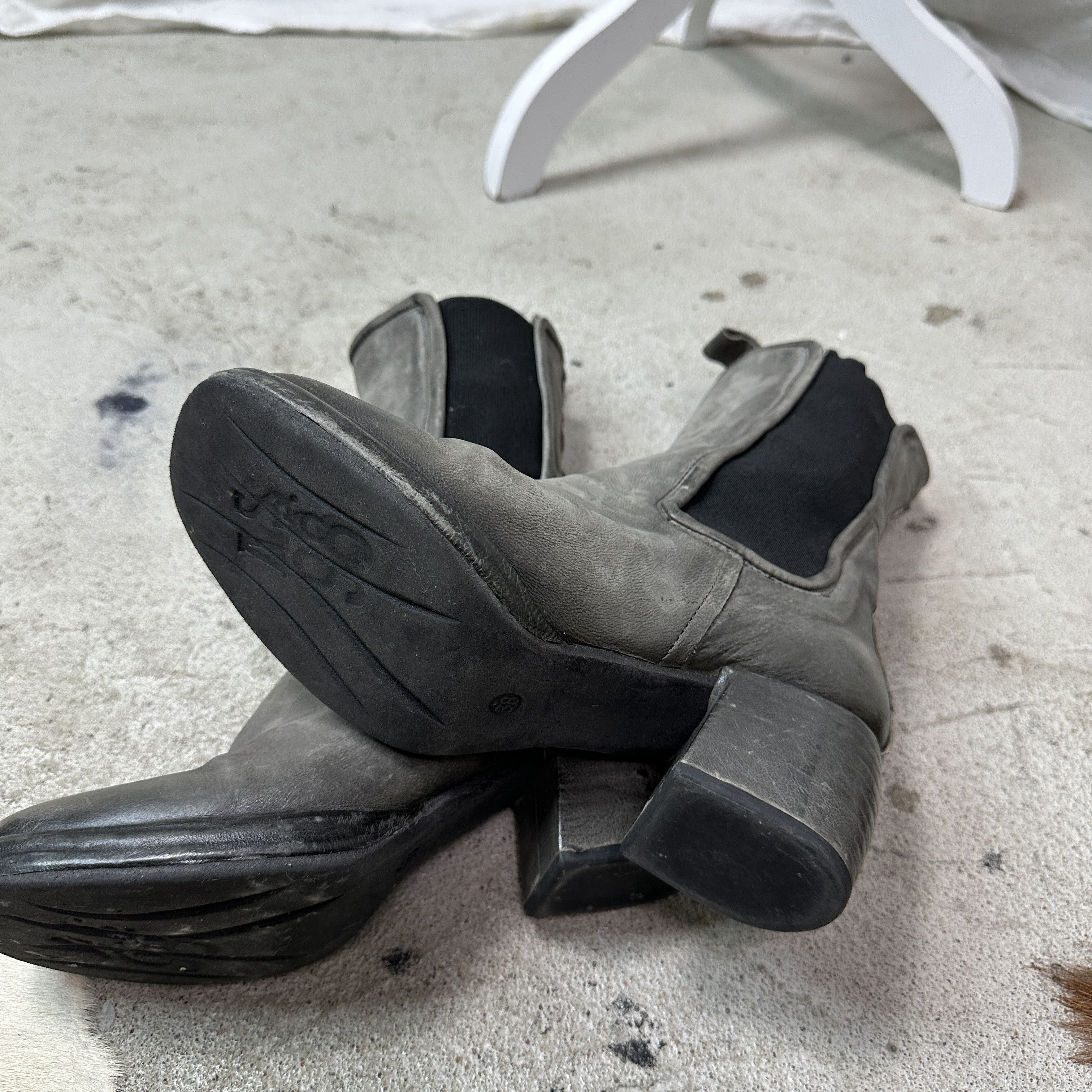 A.S.98 Vintage Leather Biker Airstep AS 98 Boots Y2K Size US 8 / IT 38 - 6 Thumbnail