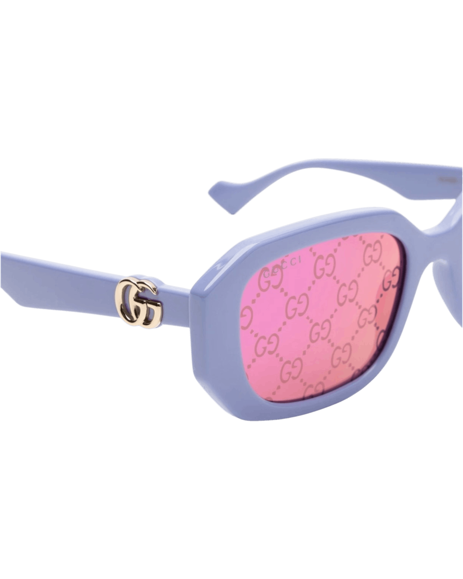 Gucci Gucci GG1535S Violet Mirrored Marmont Sunglasses Size ONE SIZE - 3 Thumbnail