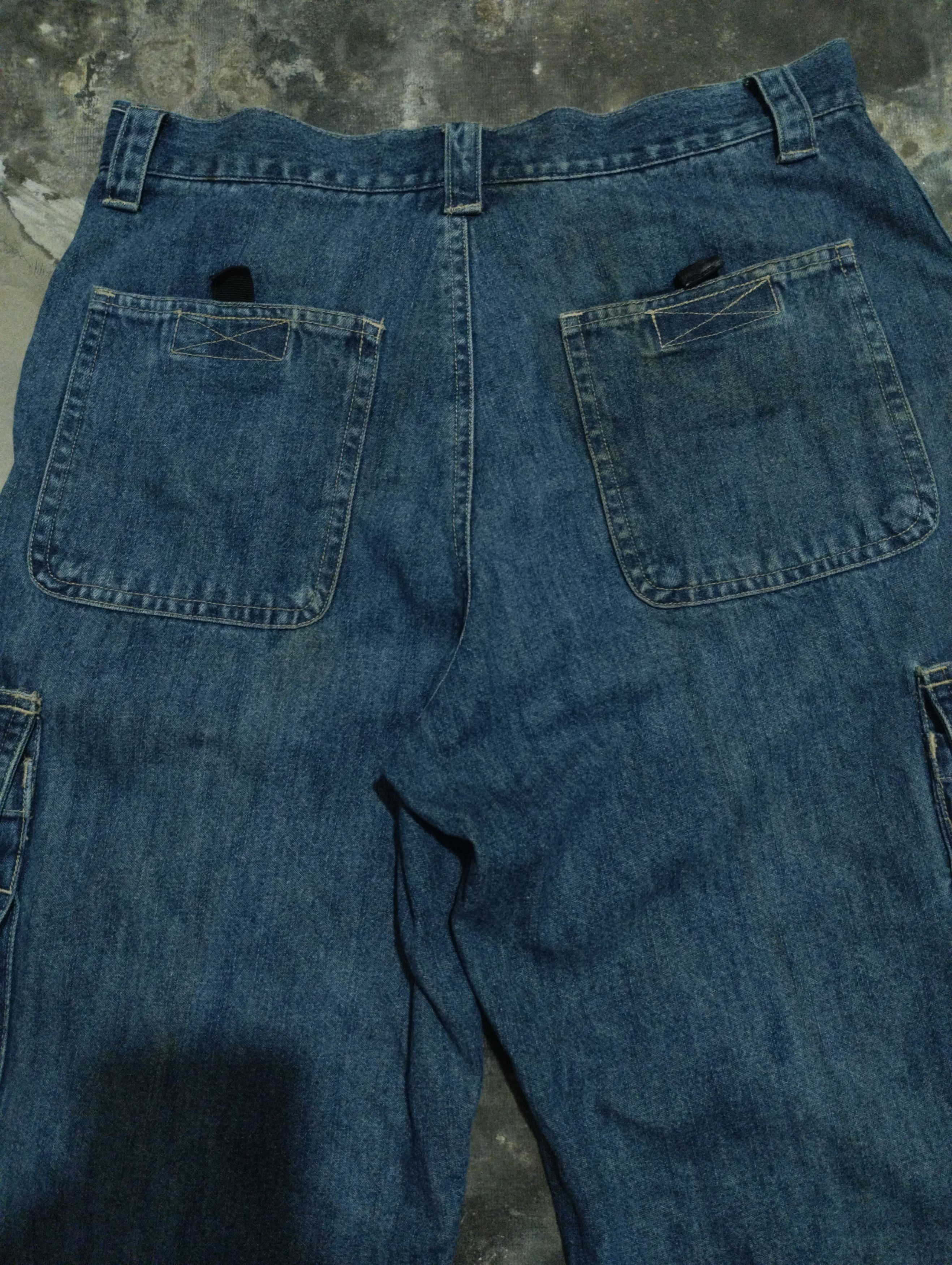 JNCO Lee Pipes Y2k Cargo Multipocket Jeans Size US 30 / EU 46 - 9 Thumbnail