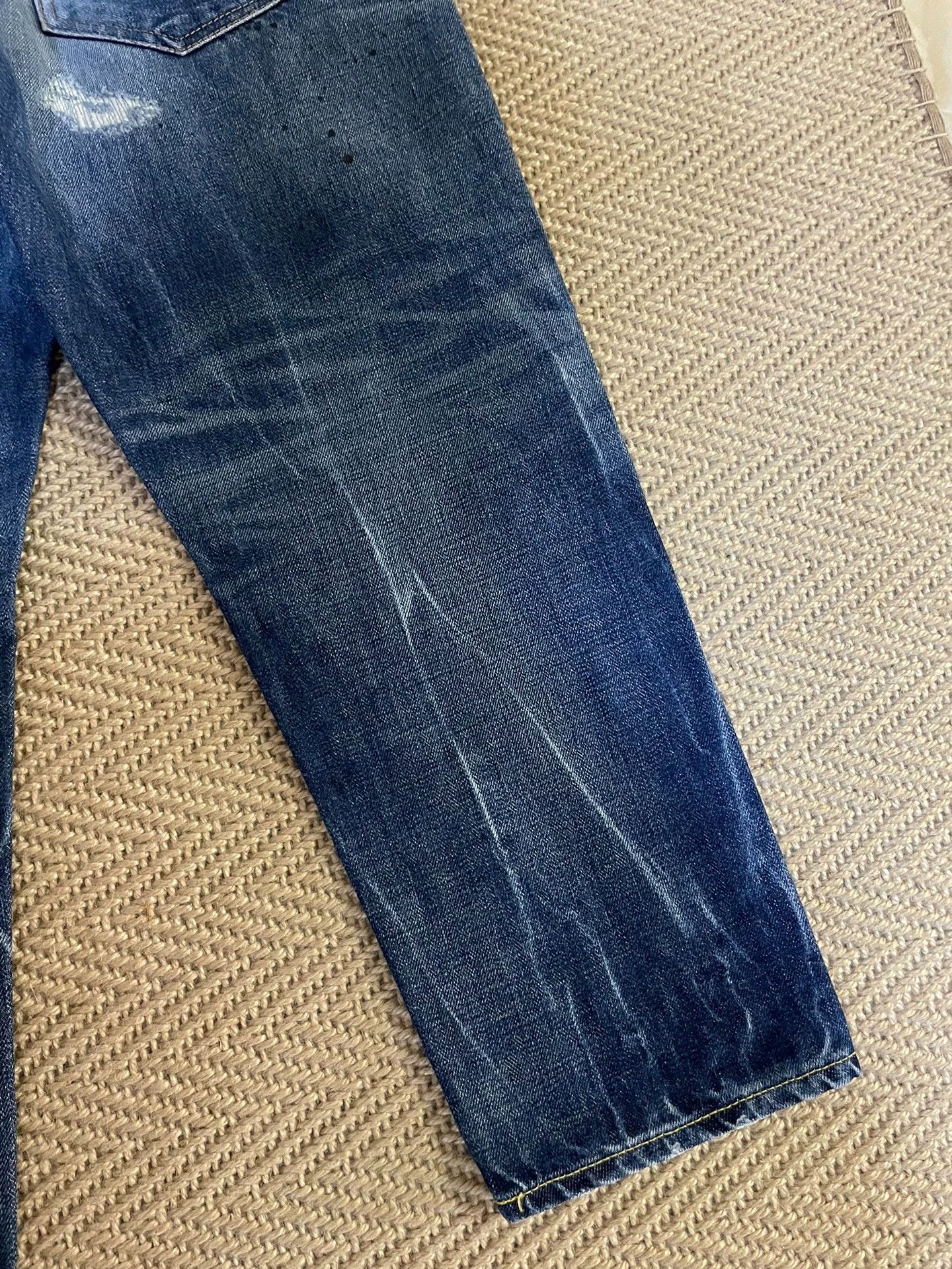 Vanquish VANQUISH x FRAGMENT 9L Distressed Jeans Rhtns Lng Size US 30 / EU 46 - 5 Thumbnail