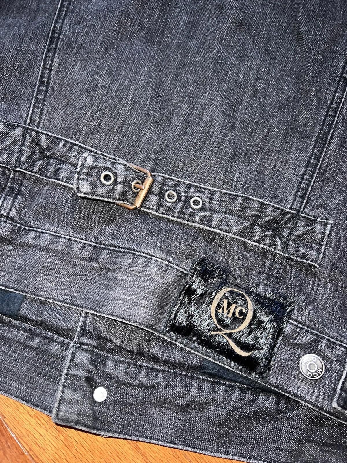Alexander McQueen Alexander McQueen L Black Denim Trucker Jacket Coat Italy 52 Size US L / EU 52-54 / 3 - 3 Thumbnail