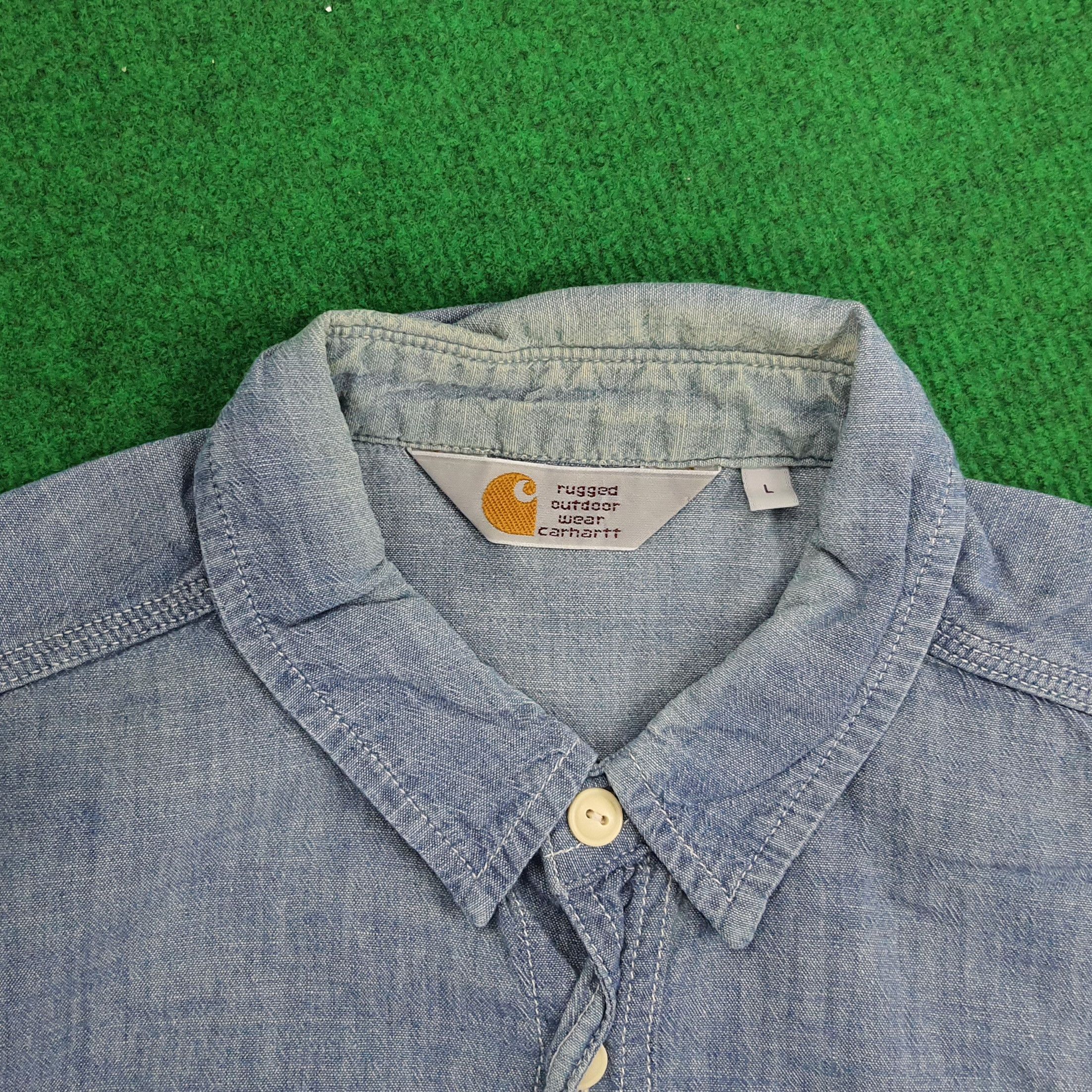 Carhartt × Vintage Vintage Carhartt Rugger Workwear Button Up Shirt Size US M / EU 48-50 / 2 - 4 Thumbnail