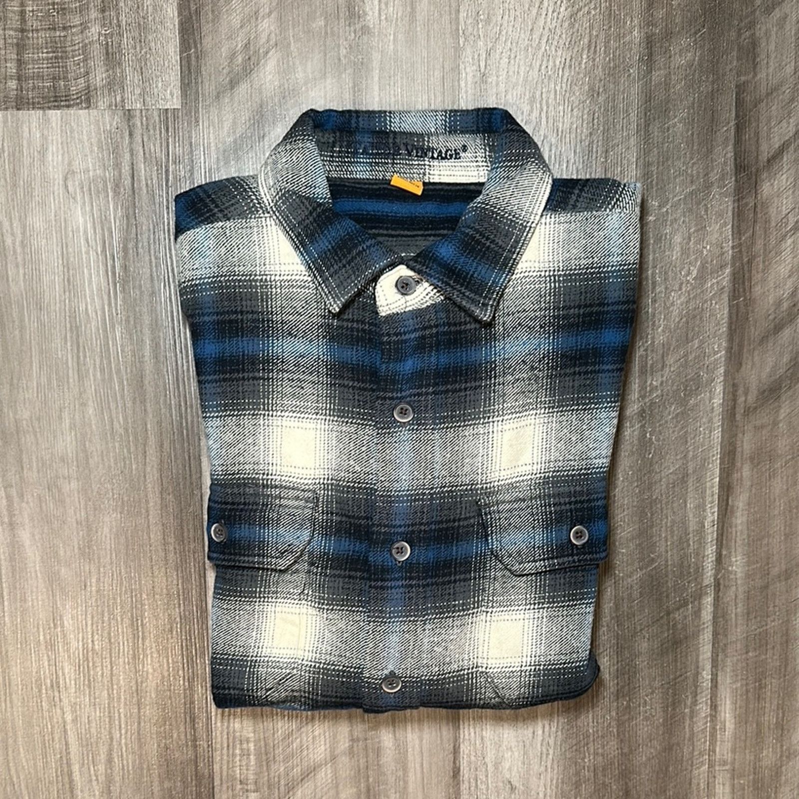 Other Tailor Vintage Heavy Flannel Long Sleeve - Medium Size US M / EU 48-50 / 2 - 1 Thumbnail