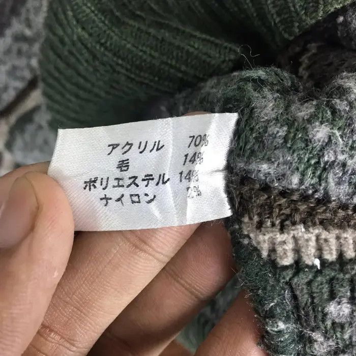 Lindbergh Vintage LINDBERGH JAPAN Aztec Striped Knitwear Sweater Size US L / EU 52-54 / 3 - 5 Thumbnail