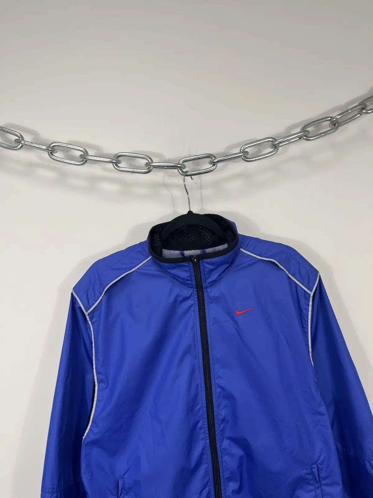 Nike × Vintage Vintage Nike Y2K Clima-Fit Retro Hype Track Top Jacket Size US M / EU 48-50 / 2 - 2 Thumbnail